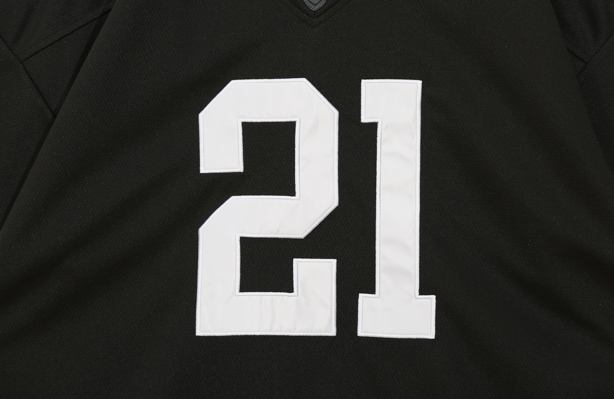 UNTILWERICH V-Neck Striped Hockey Short-Sleeve Jersey