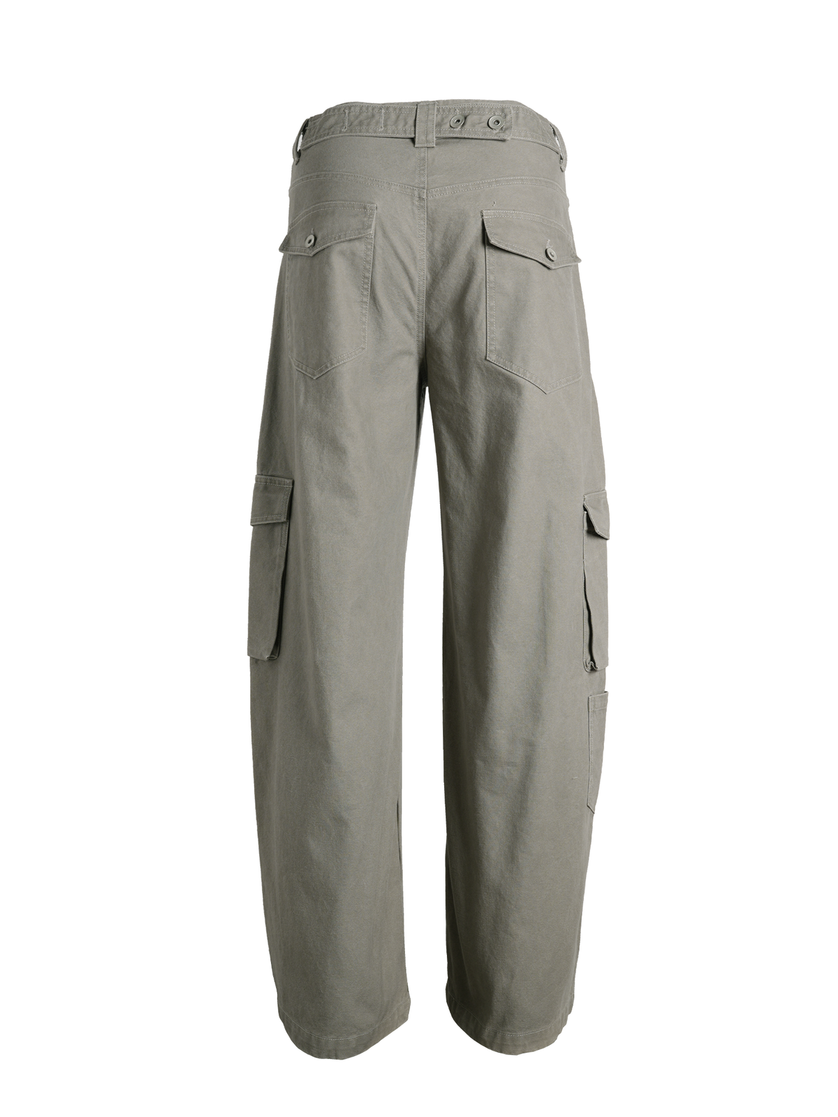 ORGANIC EMOTION Multi-Pocket Washed Retro Cargo Pants