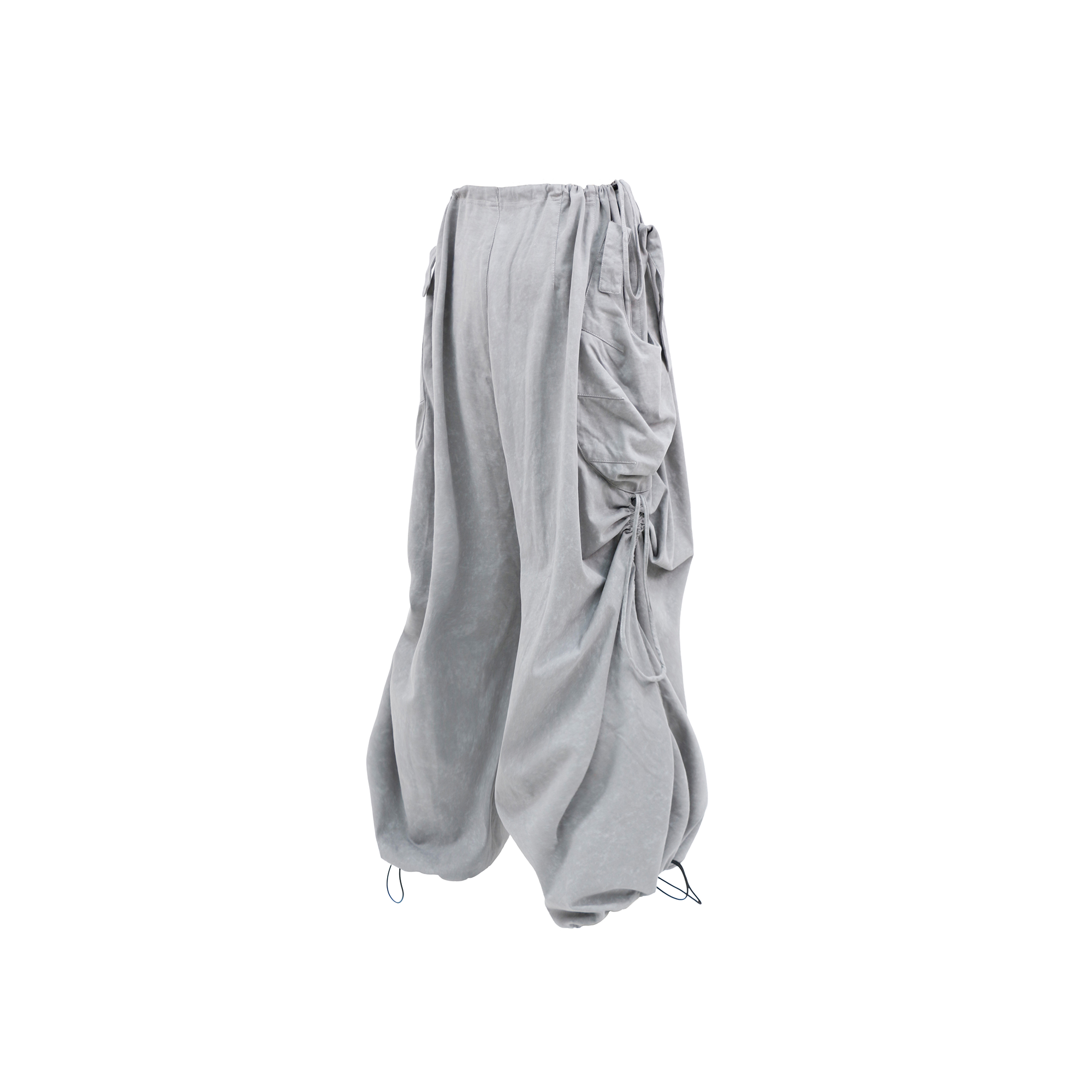 RELABEL Tie-Dye Pleated Adjustable Hem Sweatpants