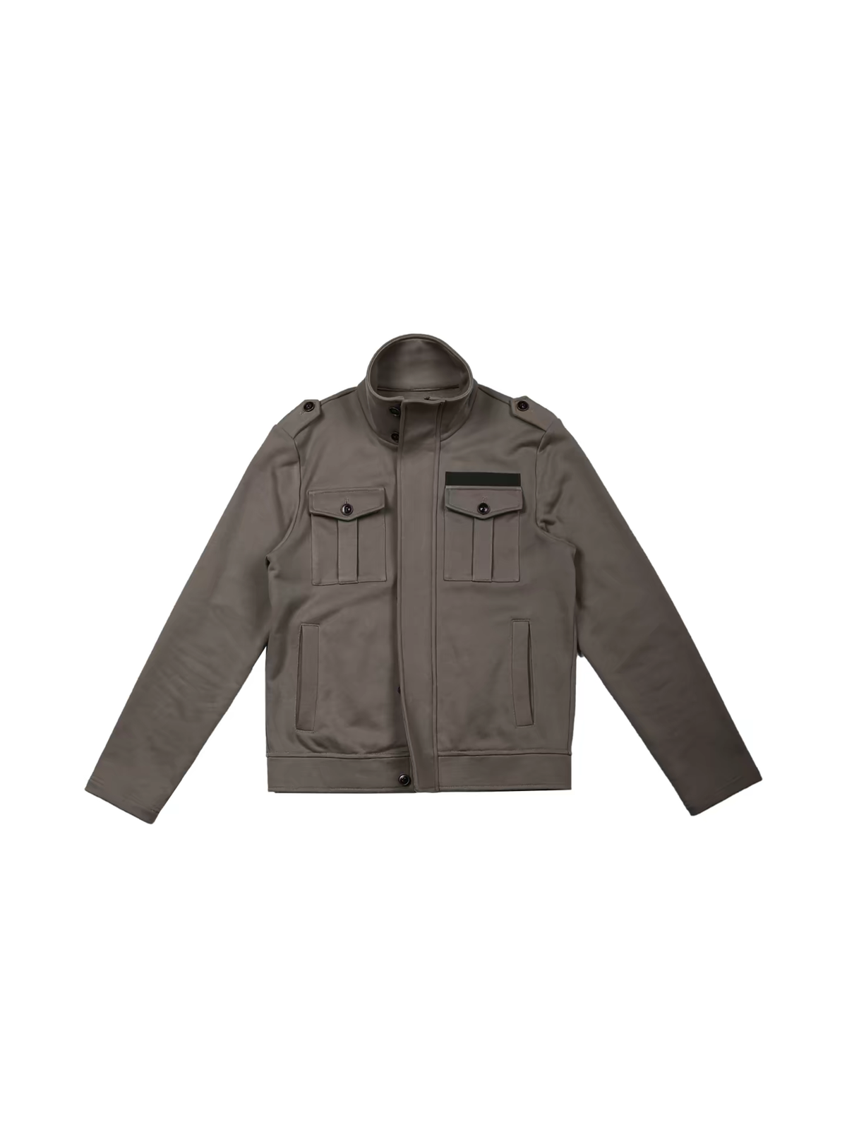 TRECLUB Retro Epaulette Bib-Pocket Jacket