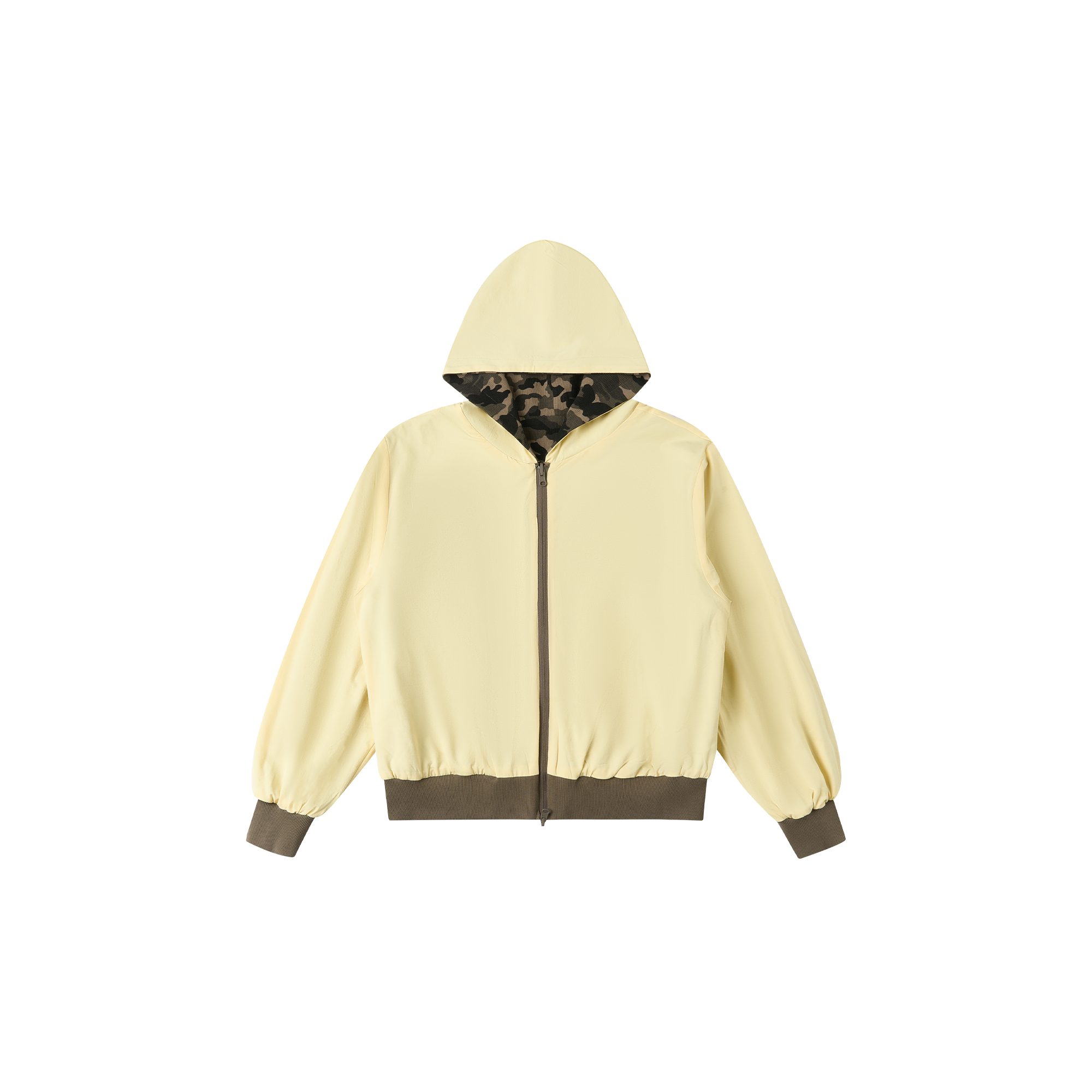 SAVAGEGROWTHWORLD Reversible Camo Waffle Hooded Jacket, premium urban and streetwear designers apparel on PROJECTISR.com, SAVAGEGROWTHWORLD
