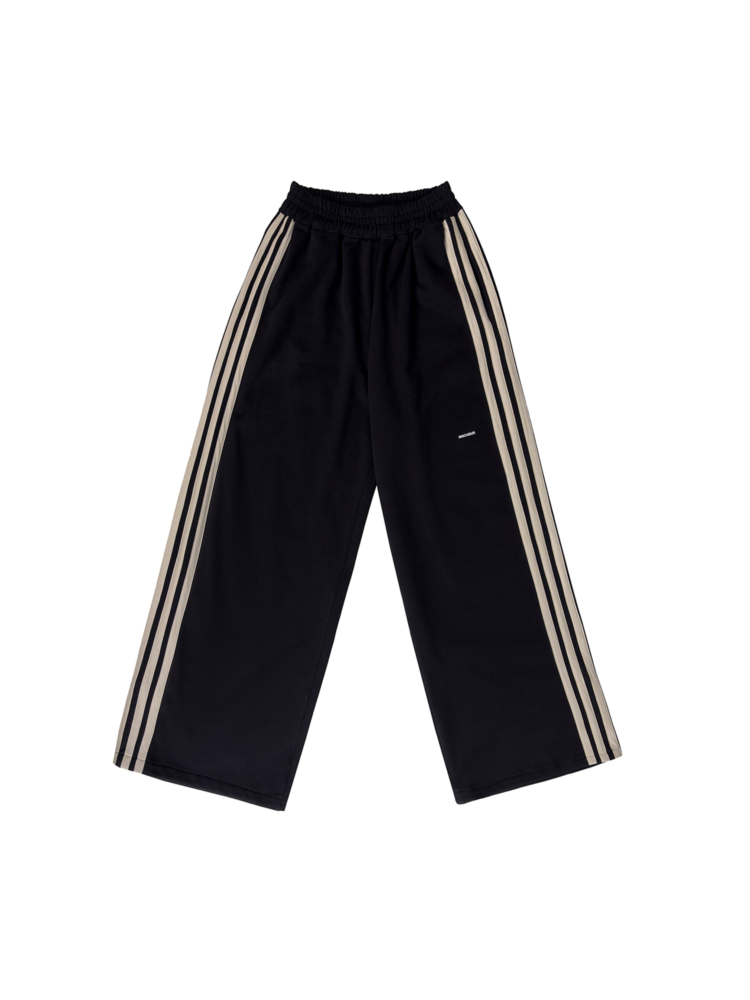 MIICHOUS Essential Stripe Wide-Leg Pants