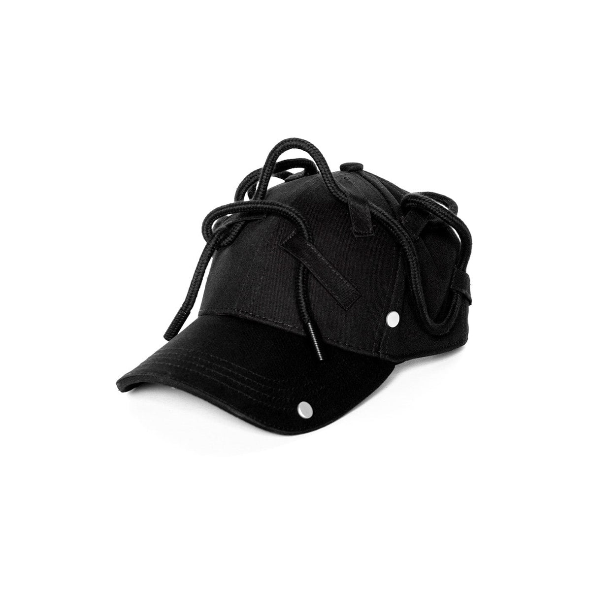 Drawstring Cap Closure INSIDE OUT Draw-String Rivet Cap