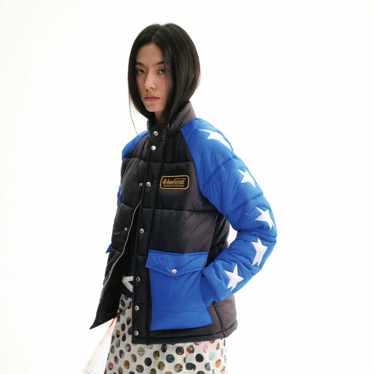 URBAN+FOREST Utility Puffer Jacket, premium urban and streetwear designers apparel on PROJECTISR.com, URBAN+FOREST