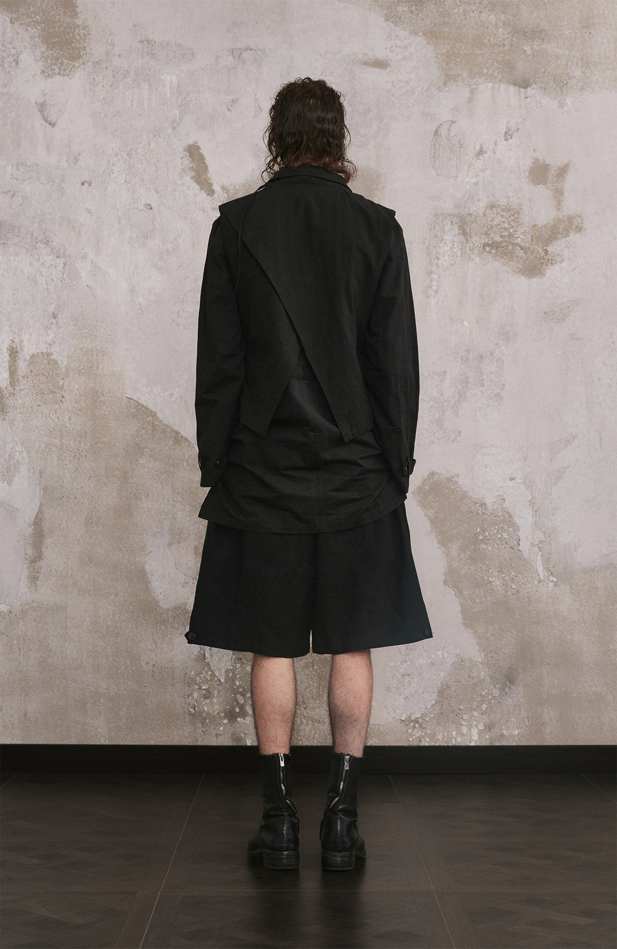 ILNya Nieternite Nifutur Detachable Vest Layered Long-Sleeve Shirt