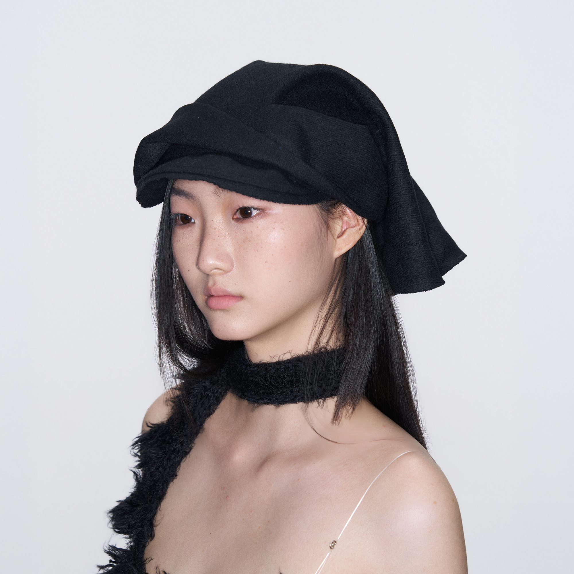 SANB Draped Headscarf Cap