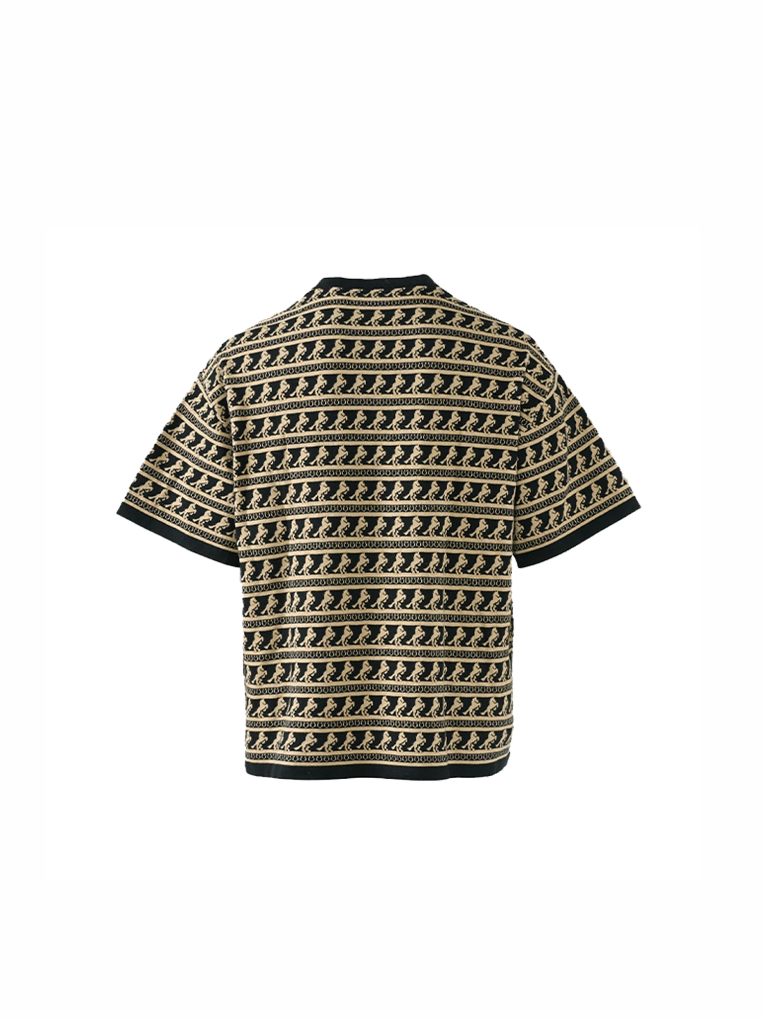 PMW Horse Jacquard Knitted T Shirt, premium urban and streetwear designers apparel on PROJECTISR.com, PMW