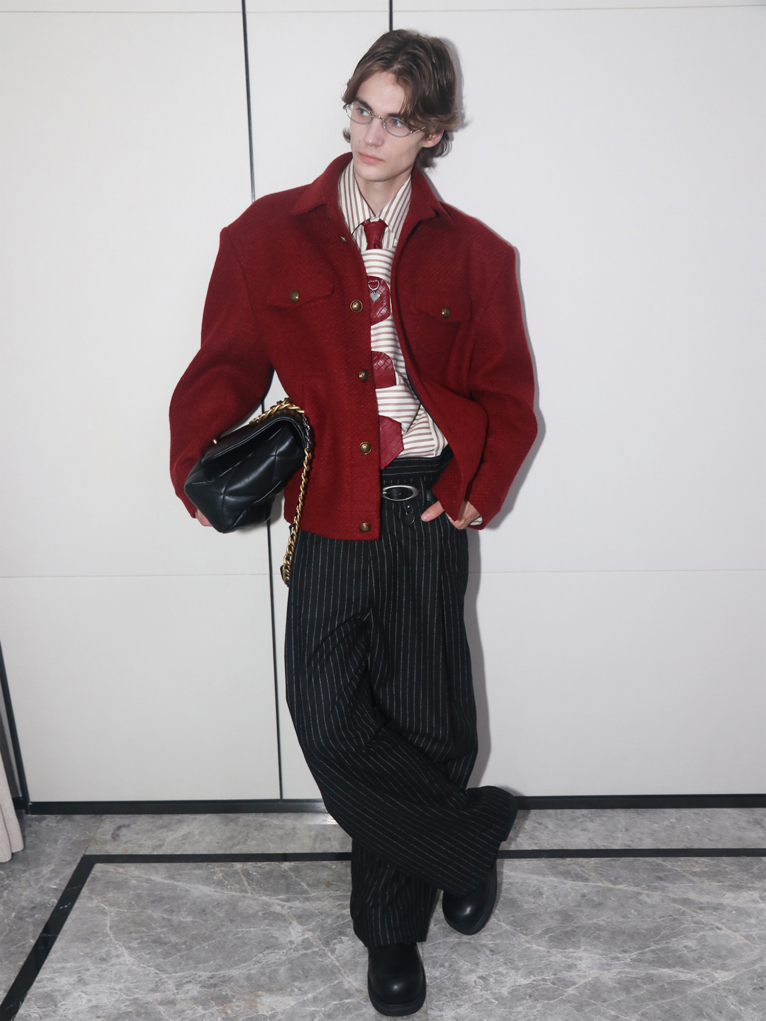 ASSEEN Classic Wool-Blend Jacket