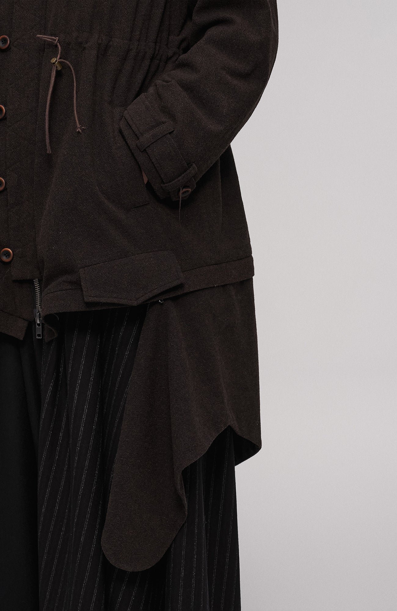 ILNya Nieternite Nifutur Detachable Down-Lined Wool-Blend Modular Parka