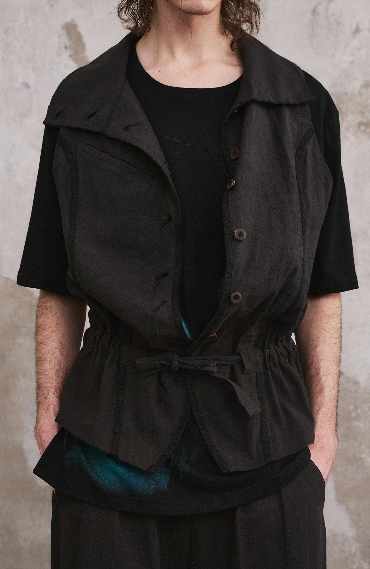 ILNya Nieternite Nifutur Lace-Up Fencing Vest