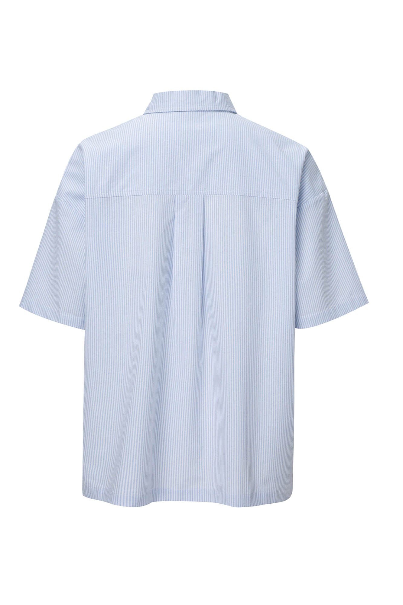 F2CE Pinstriped Half-Zip Polo Pocket T-Shirt