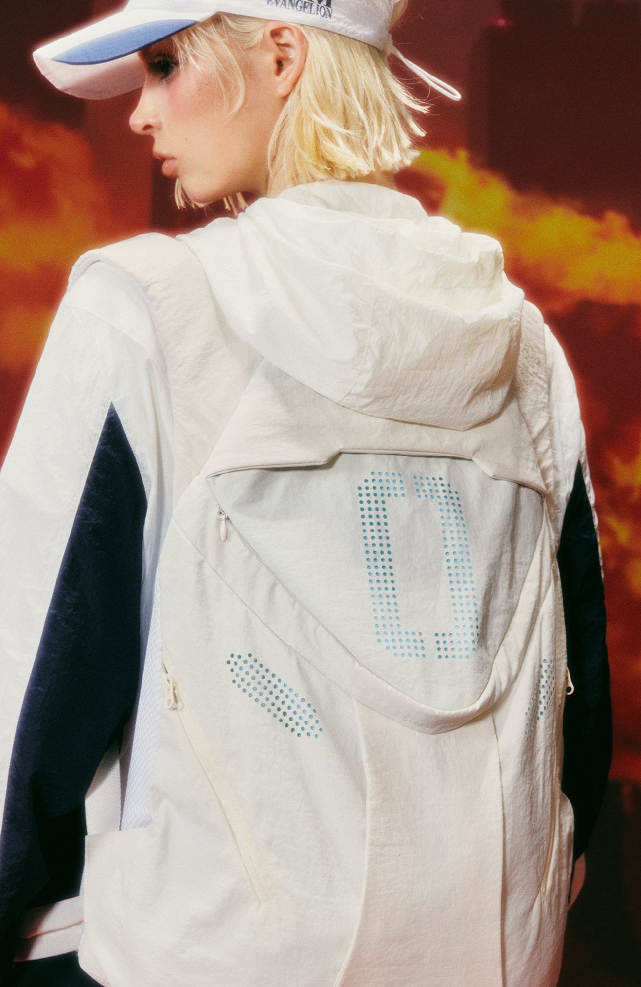 DONSMOKE x EVA Number Mesh Lightweight Backpack