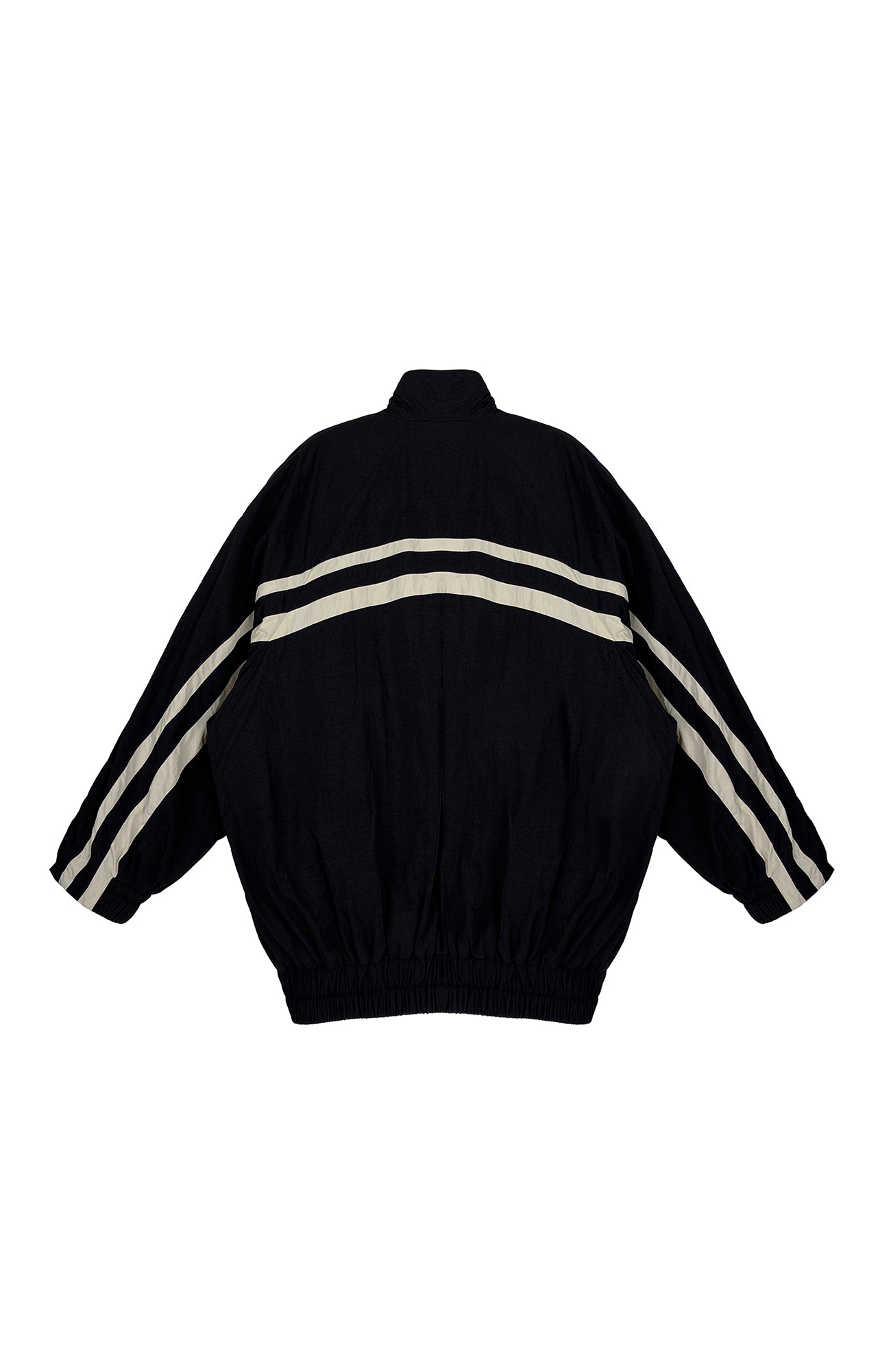 MIICHOUS Contrast Stripes Paneled Padded Jacket