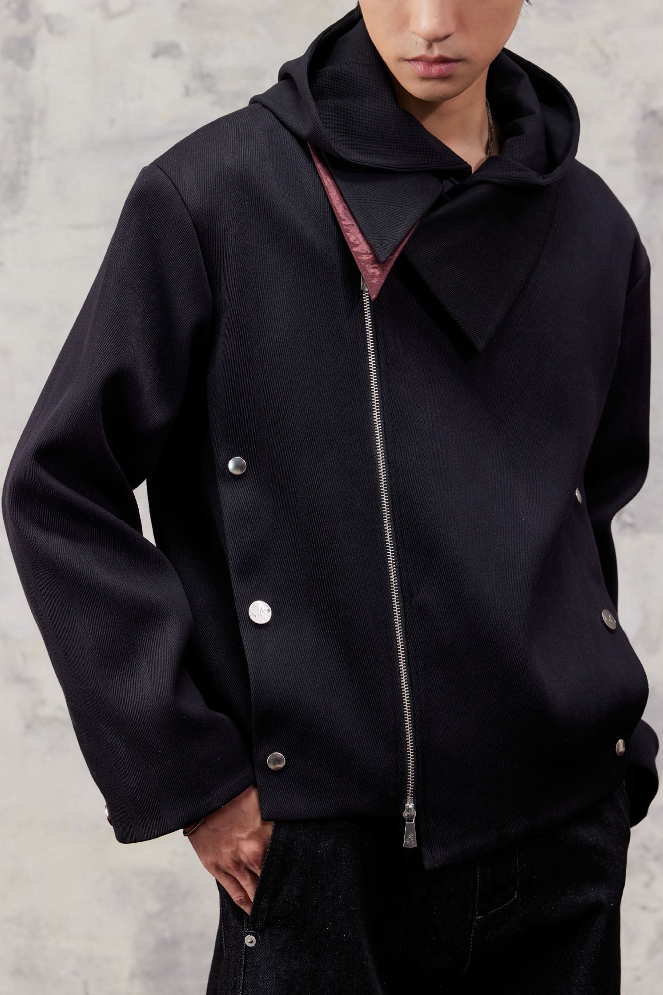ALVNG AR ANTS Chenille Dual Zip Jacket
