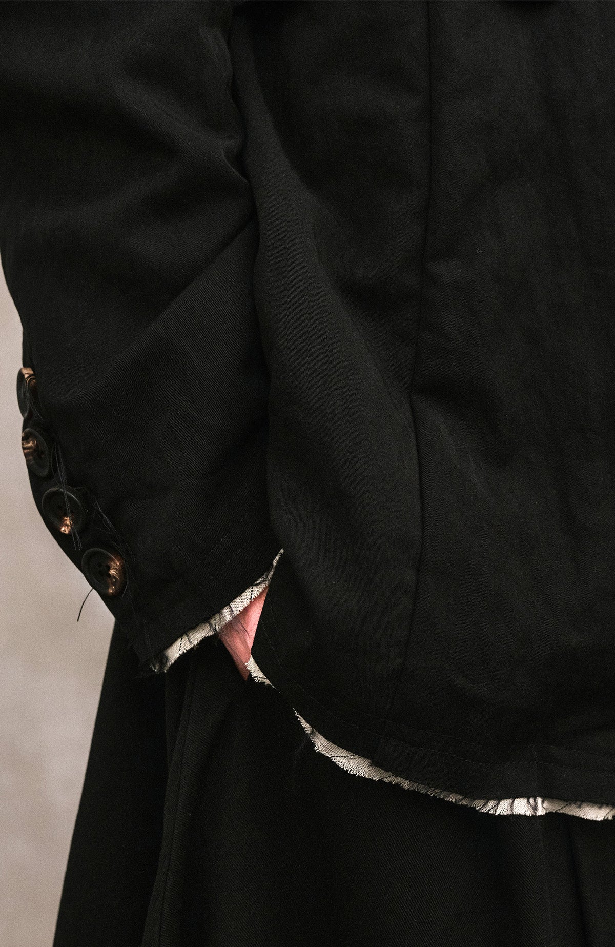 ILNya Nieternite Nifutur Spliced Artisan Blazer Jacket