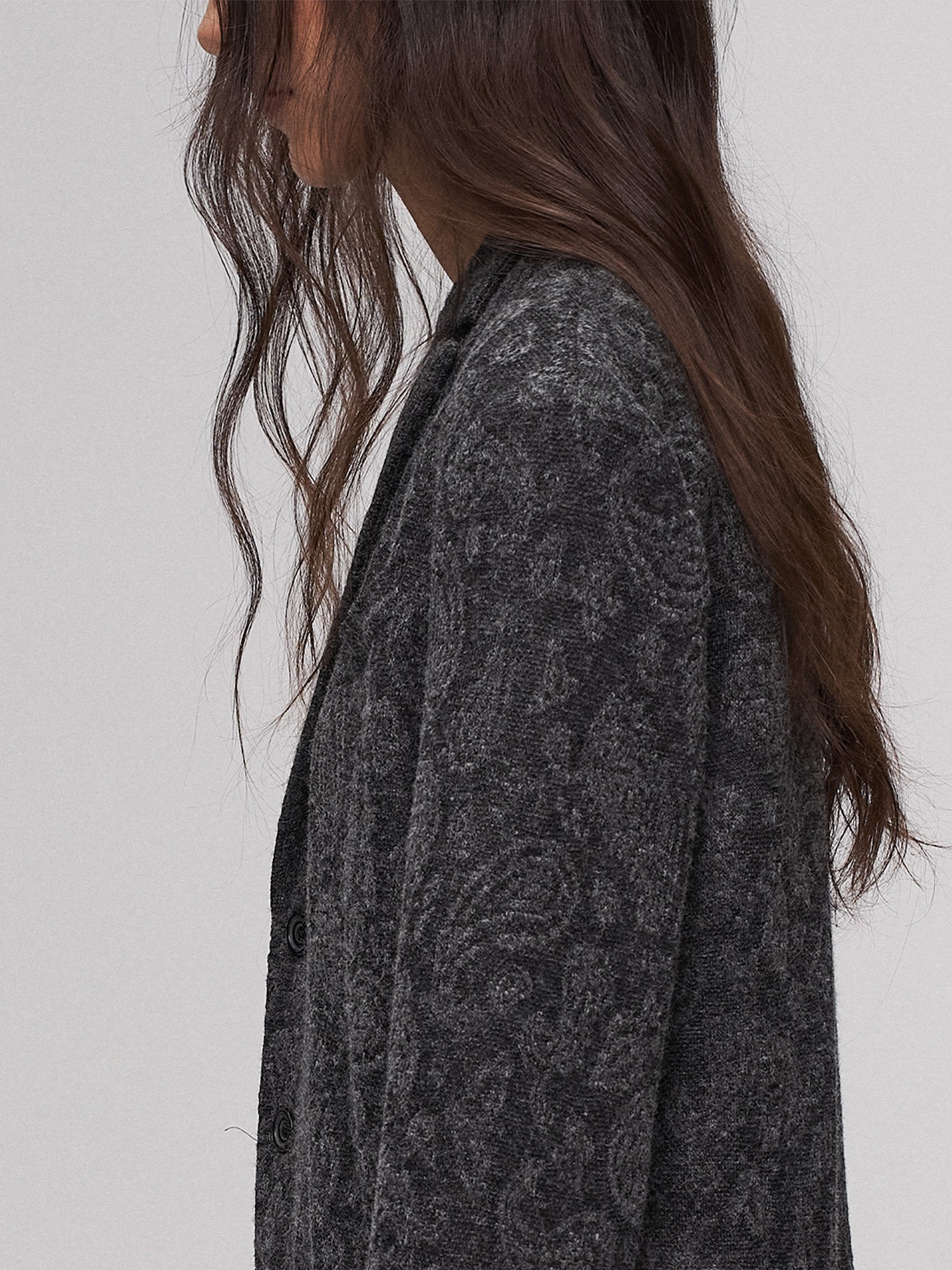 ILNya Nieternite Nifutur Paisley Jacquard Oversized Blazer