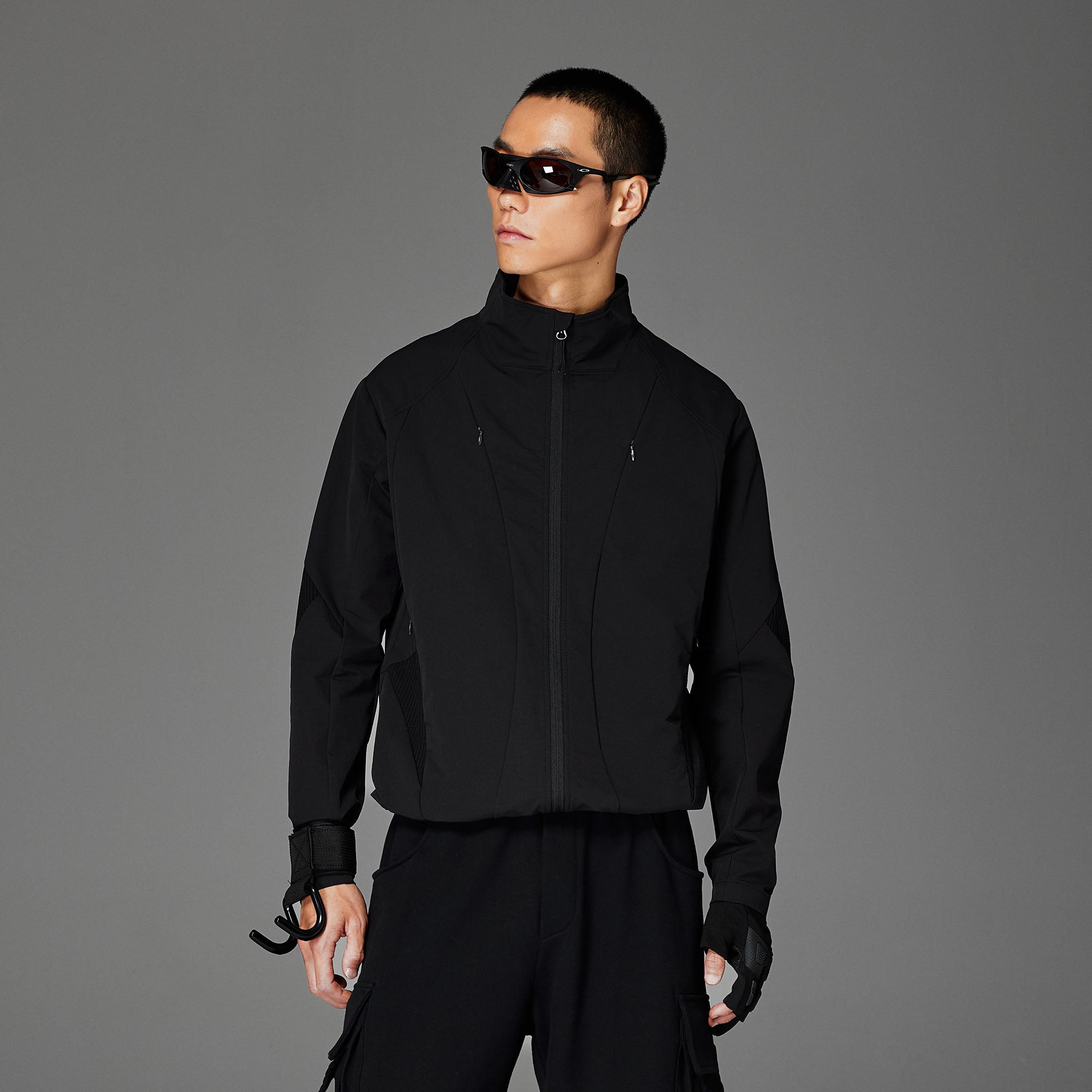 CATSSTAC Essential Panel Softshell Jacket, premium urban and streetwear designers apparel on PROJECTISR.com, CATSSTAC