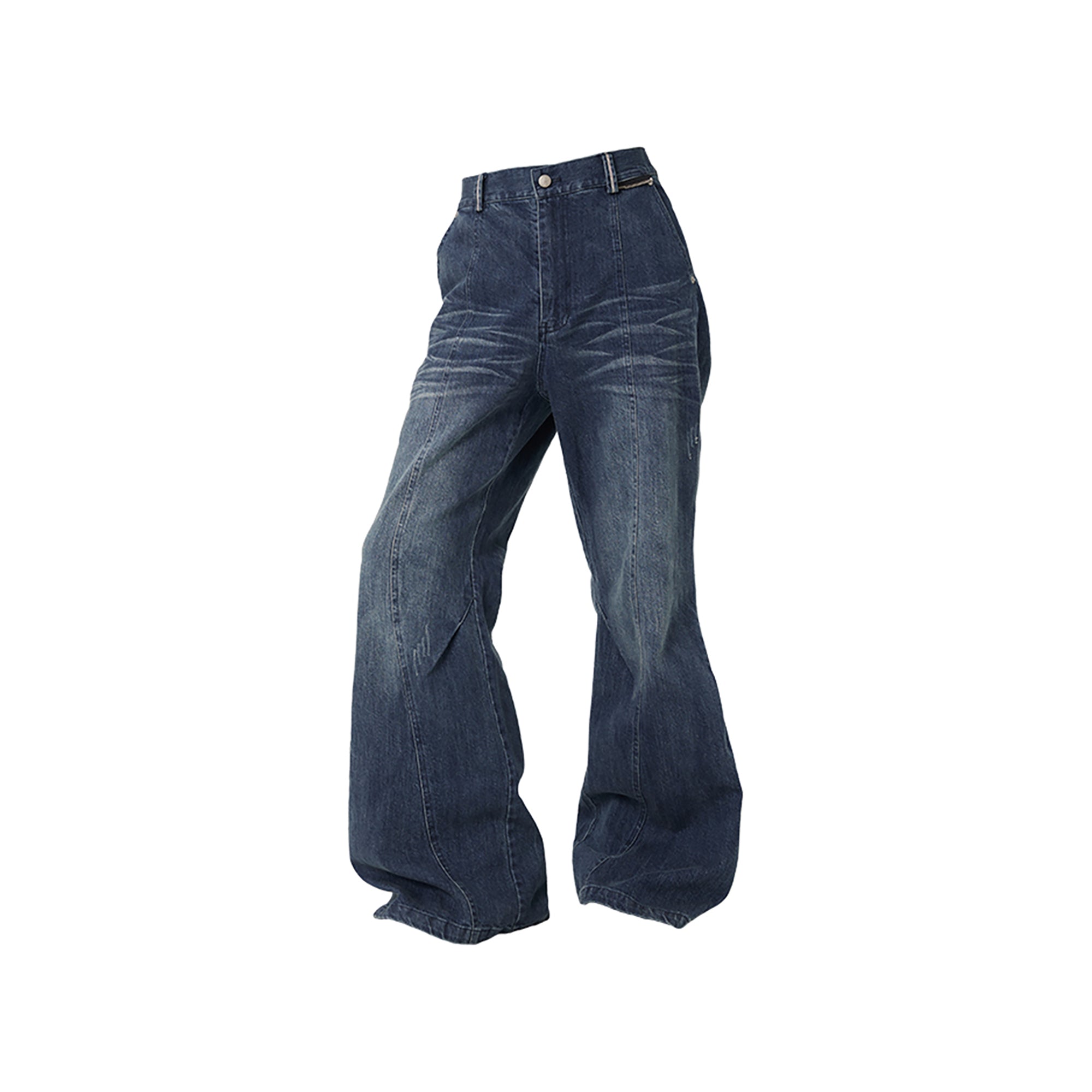 RELABEL Selvedge Washed Split Seam Jeans