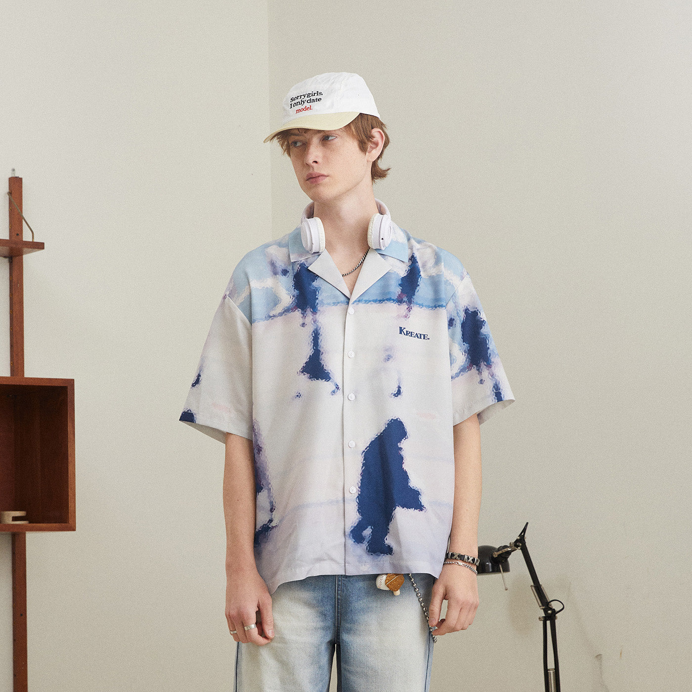 KREATE Platform Silhouette Cuban Half-Shirt