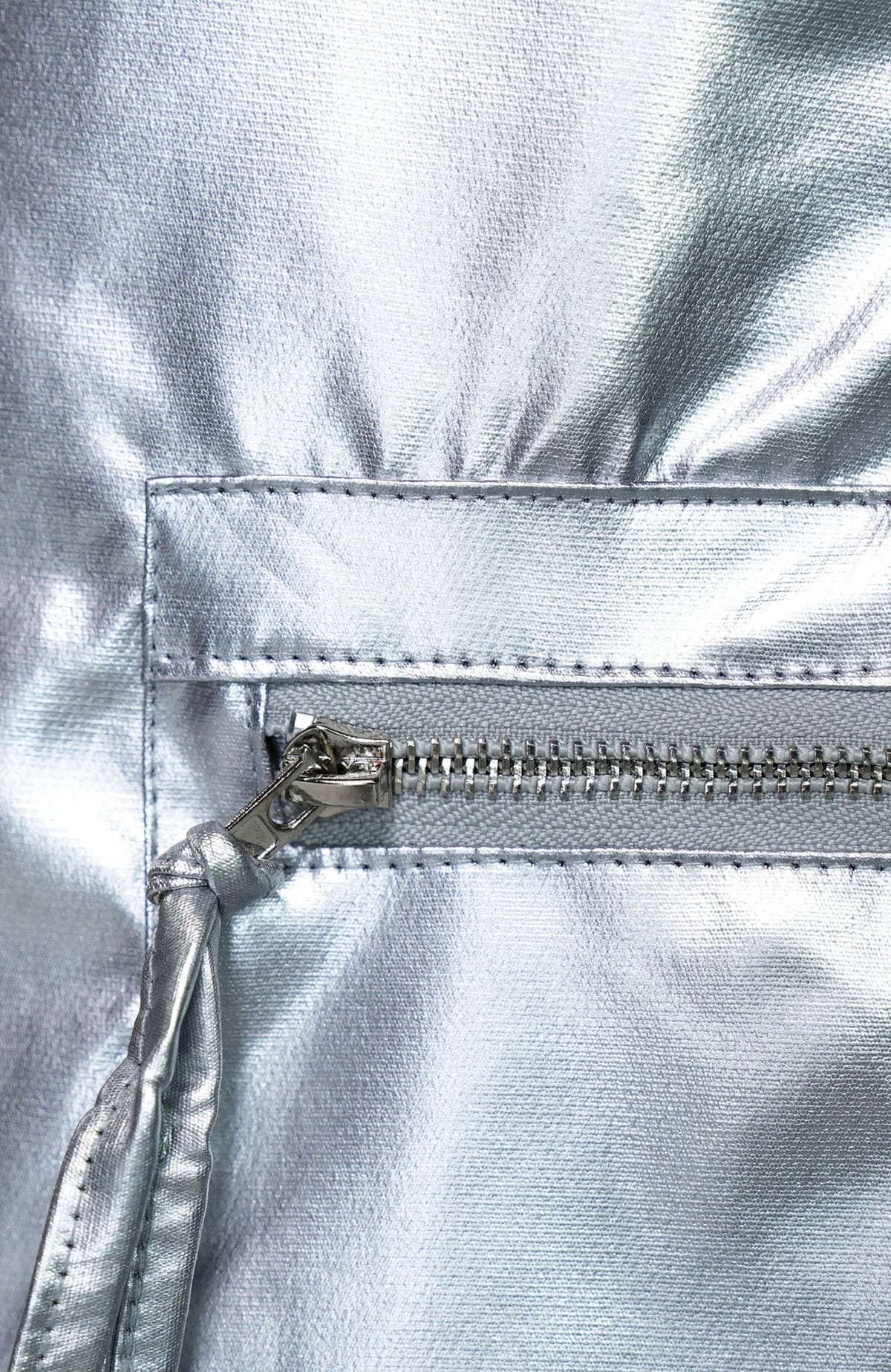 VE2 Metallic Coated Cargo Pants