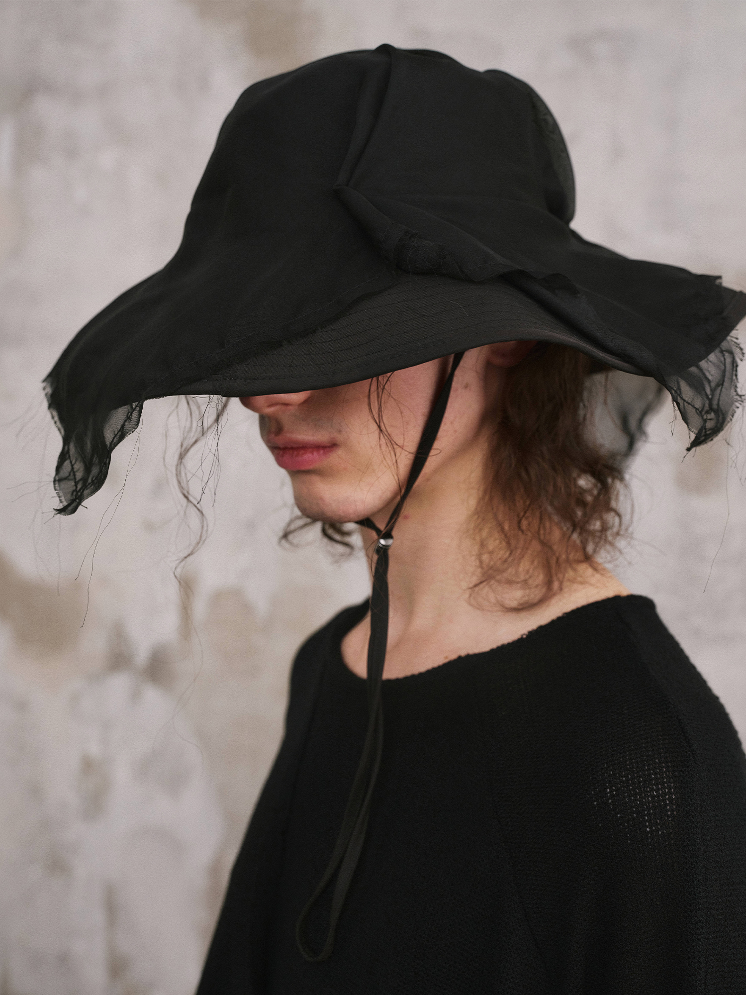 ILNya Nieternite Nifutur Mulberry Silk Veiled Sun Hat