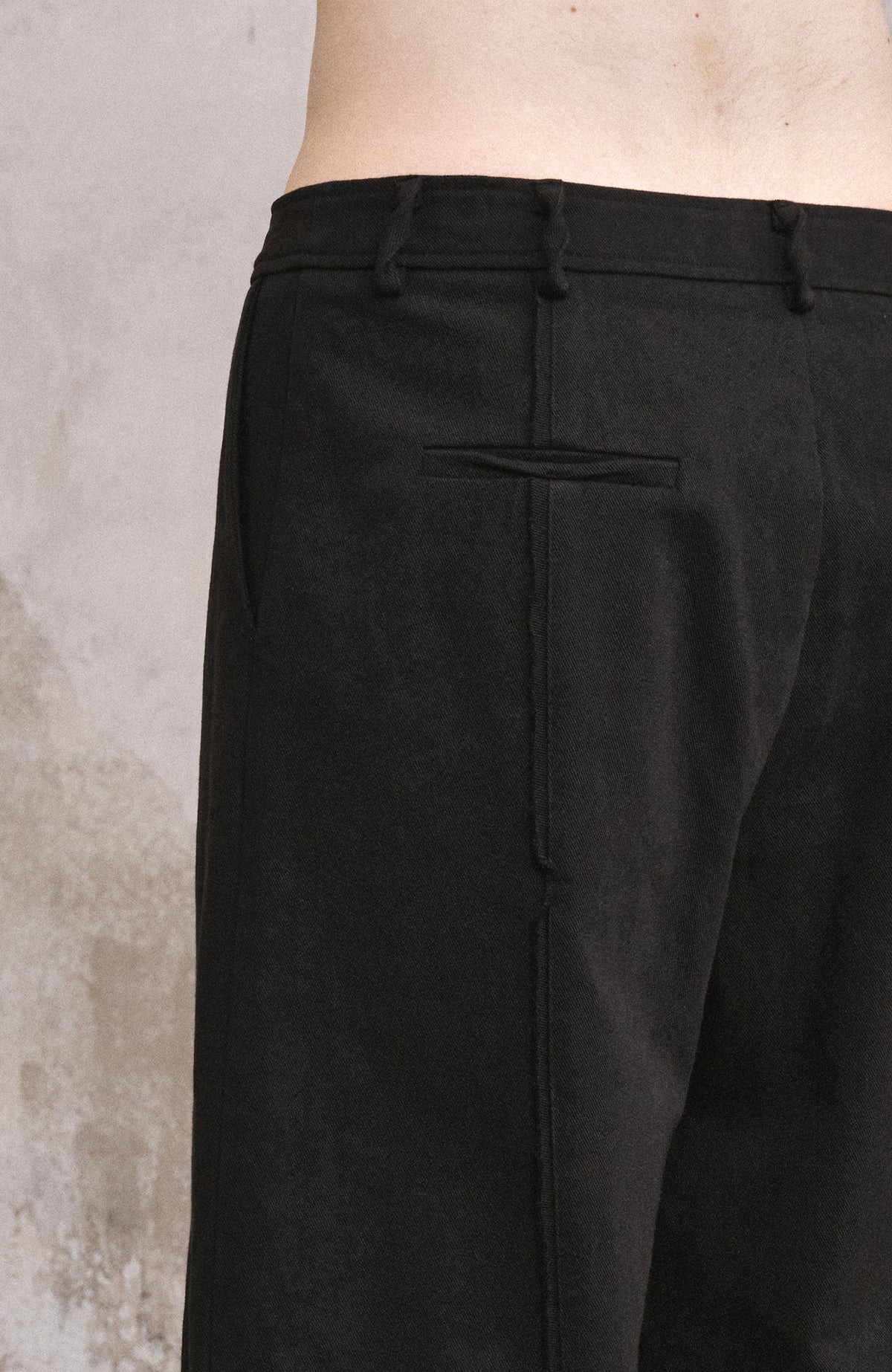 ILNya Nieternite Nifutur Raw Edge Long-Pile Pants
