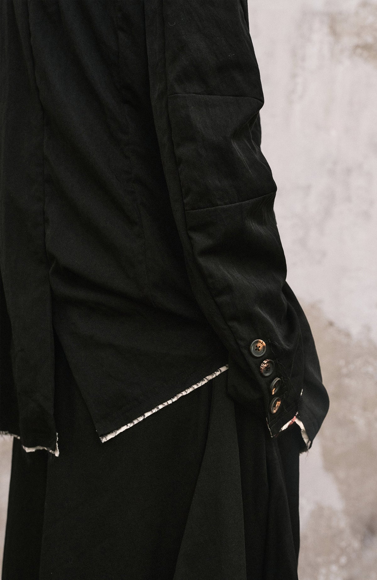 ILNya Nieternite Nifutur Spliced Artisan Blazer Jacket