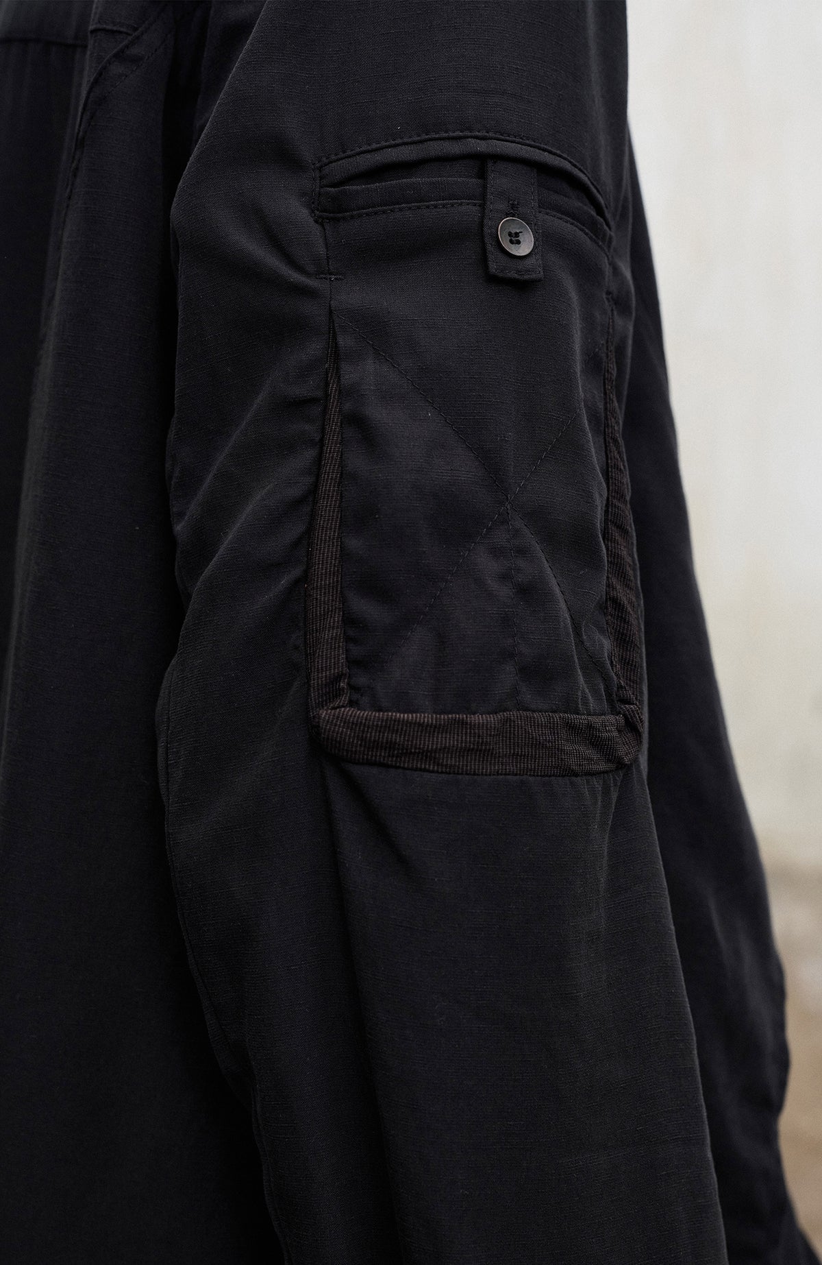 ILNya Nieternite Nifutur Asymmetrical Lapel Shirt-Style Coat