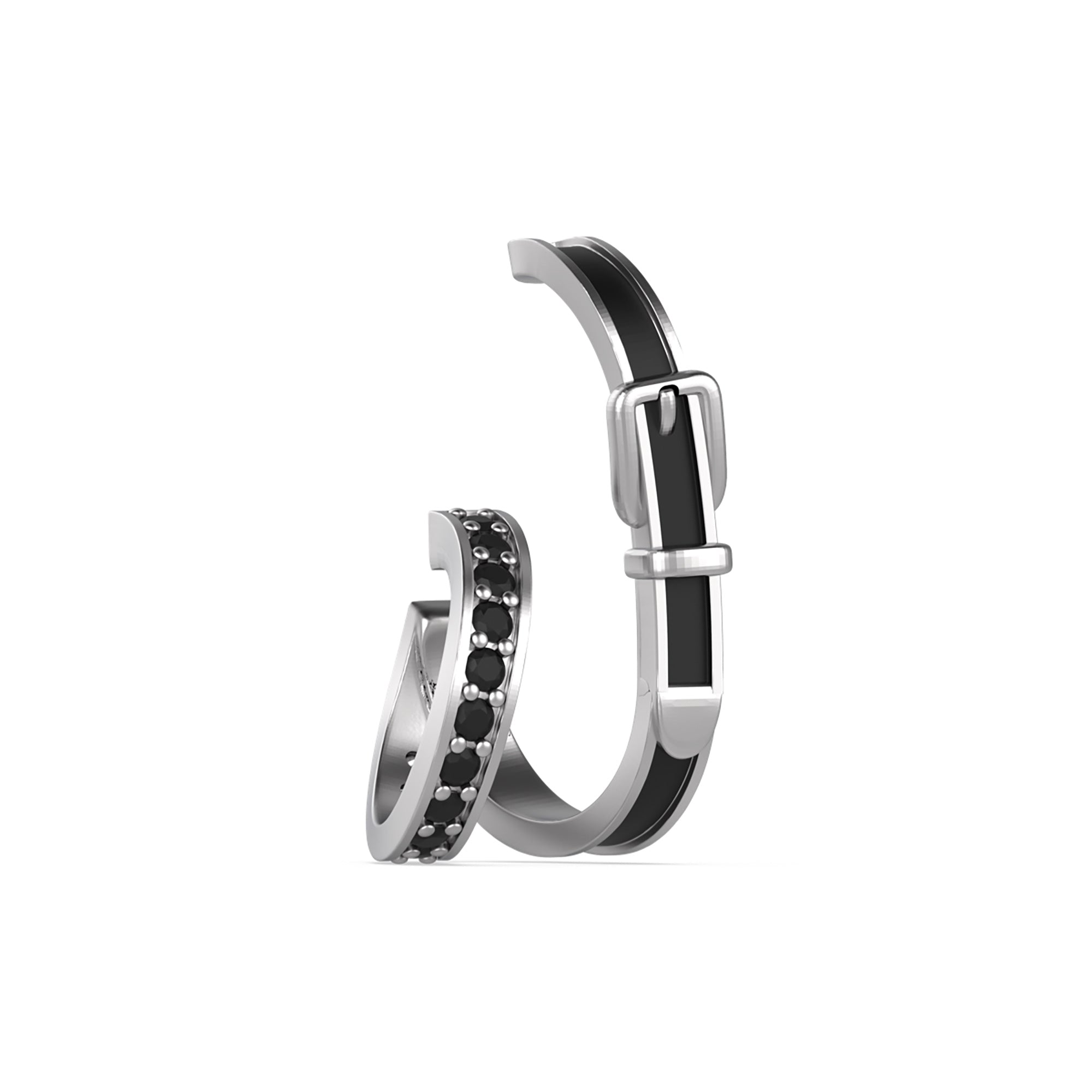 YURITAN Buckle Strap Ear Cuff