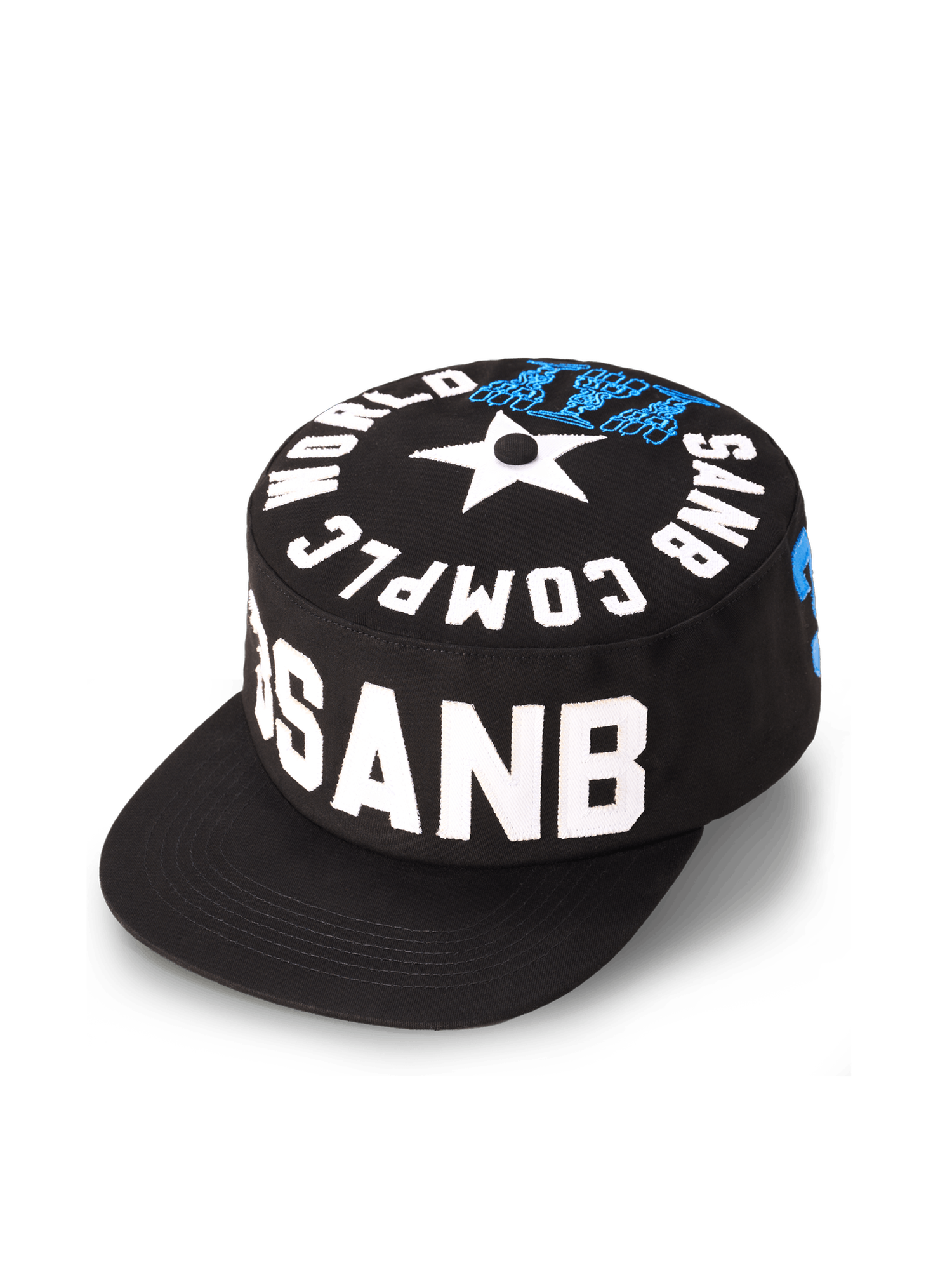 SANB LOGO Patch Pillbox Cap