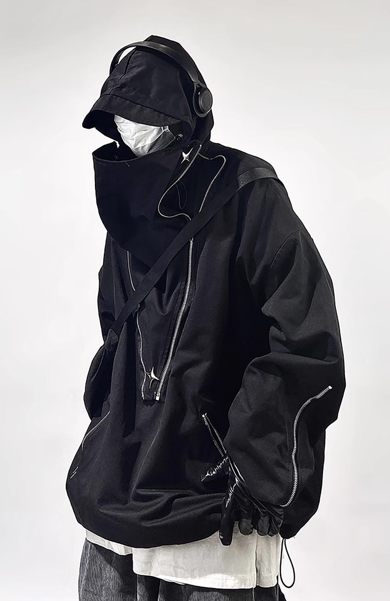UUCSCC Utility Hooded Windbreaker Jacket
