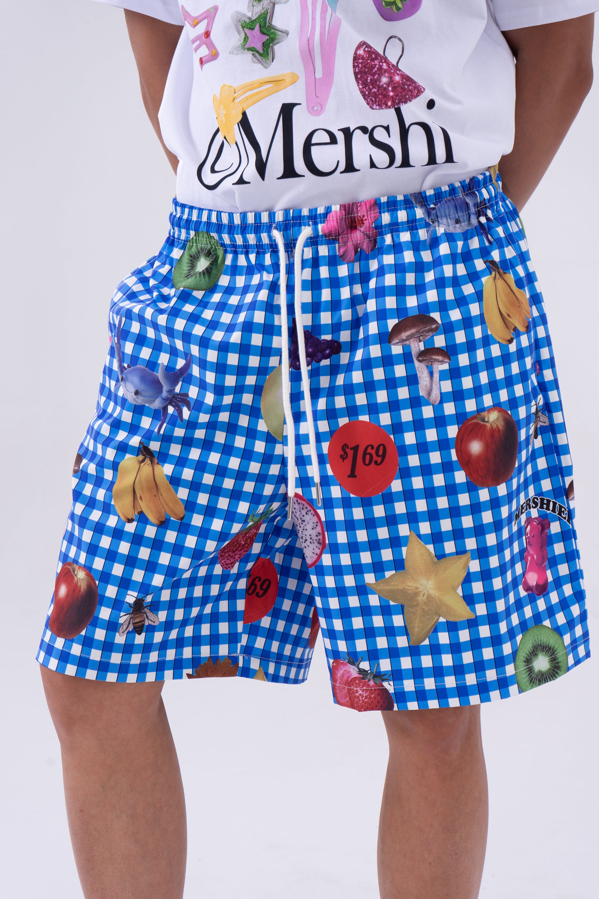 CLP Fruits Plaid Shorts