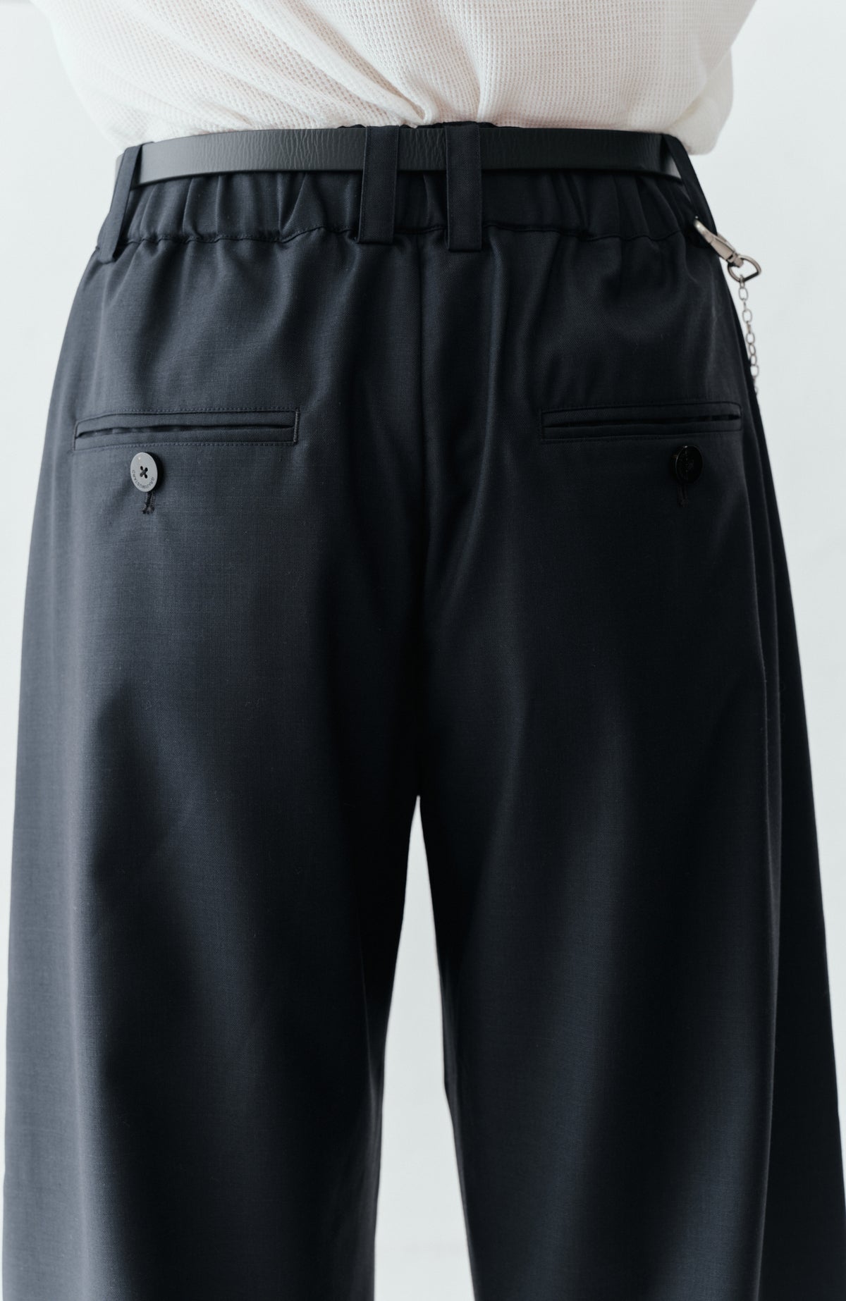 GRAINMUSTARD High-Waist Wide-Leg Trousers
