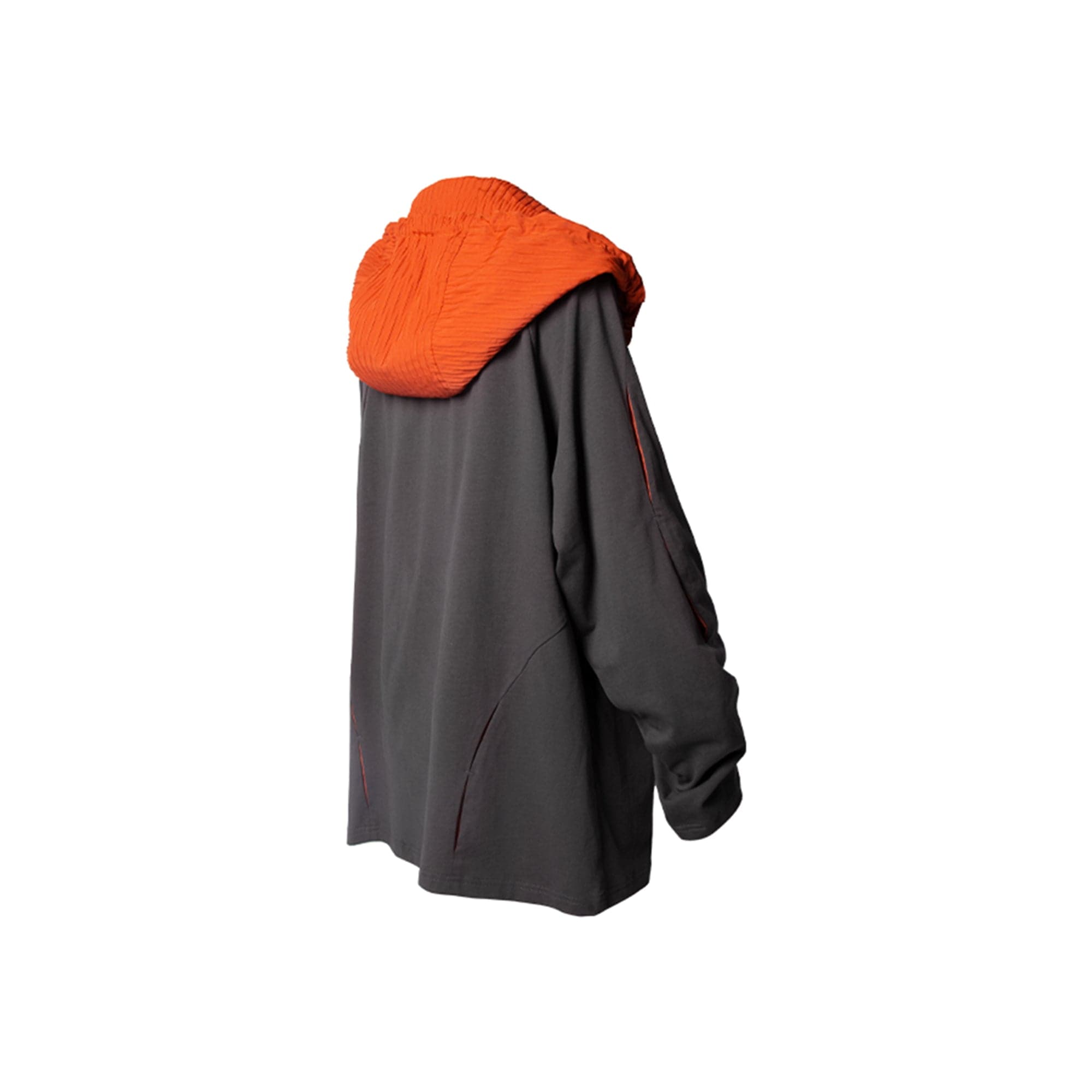 RELABEL The Scab Deconstructed Pleated Hoodie