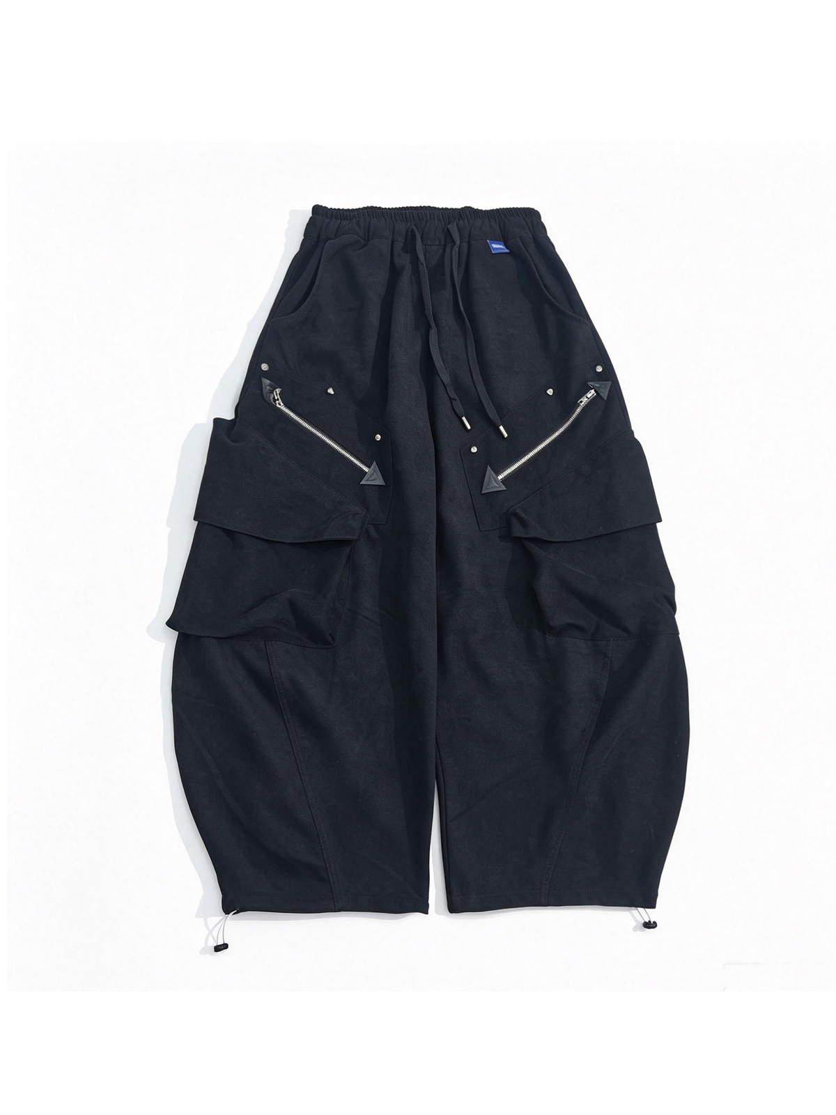 UUCSCC Retro Multi-Pocket Wide-Leg Cargo Pants