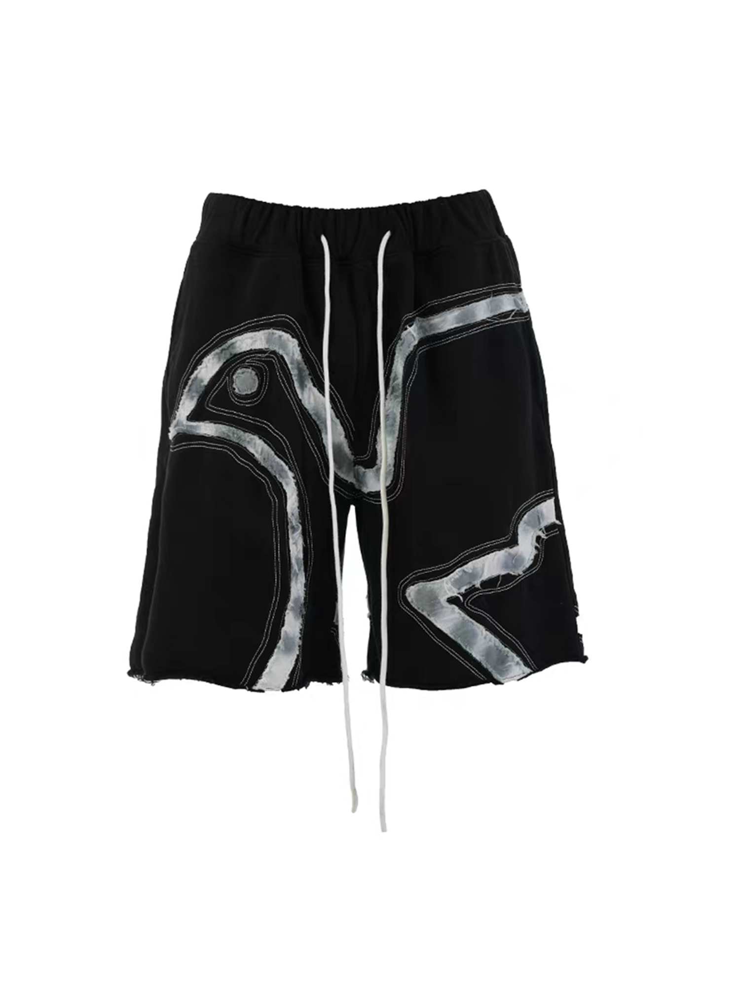 VINKID Dove Patch Drawstring Shorts