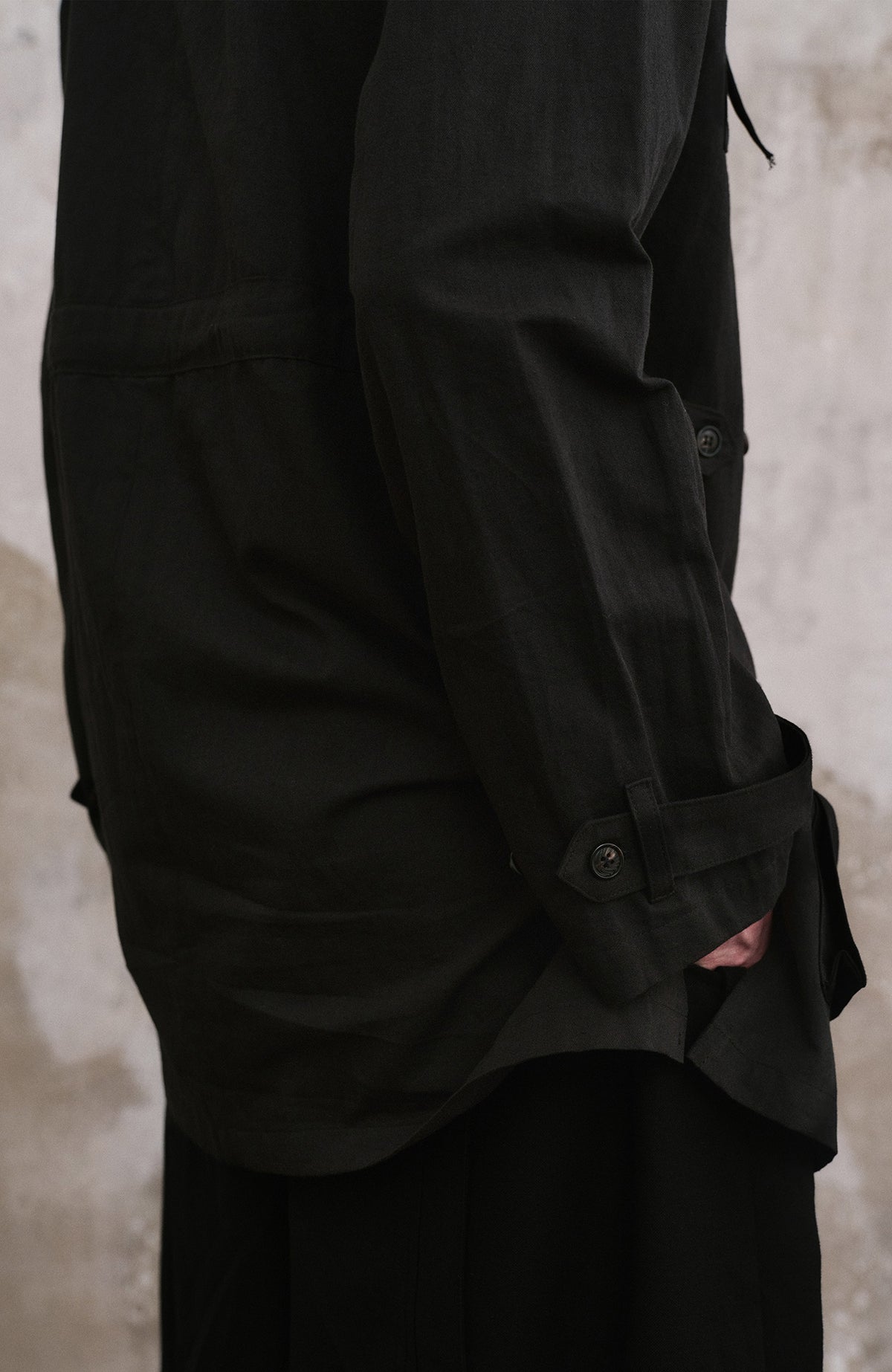 ILNya Nieternite Nifutur Detachable Vest Layered Long-Sleeve Shirt
