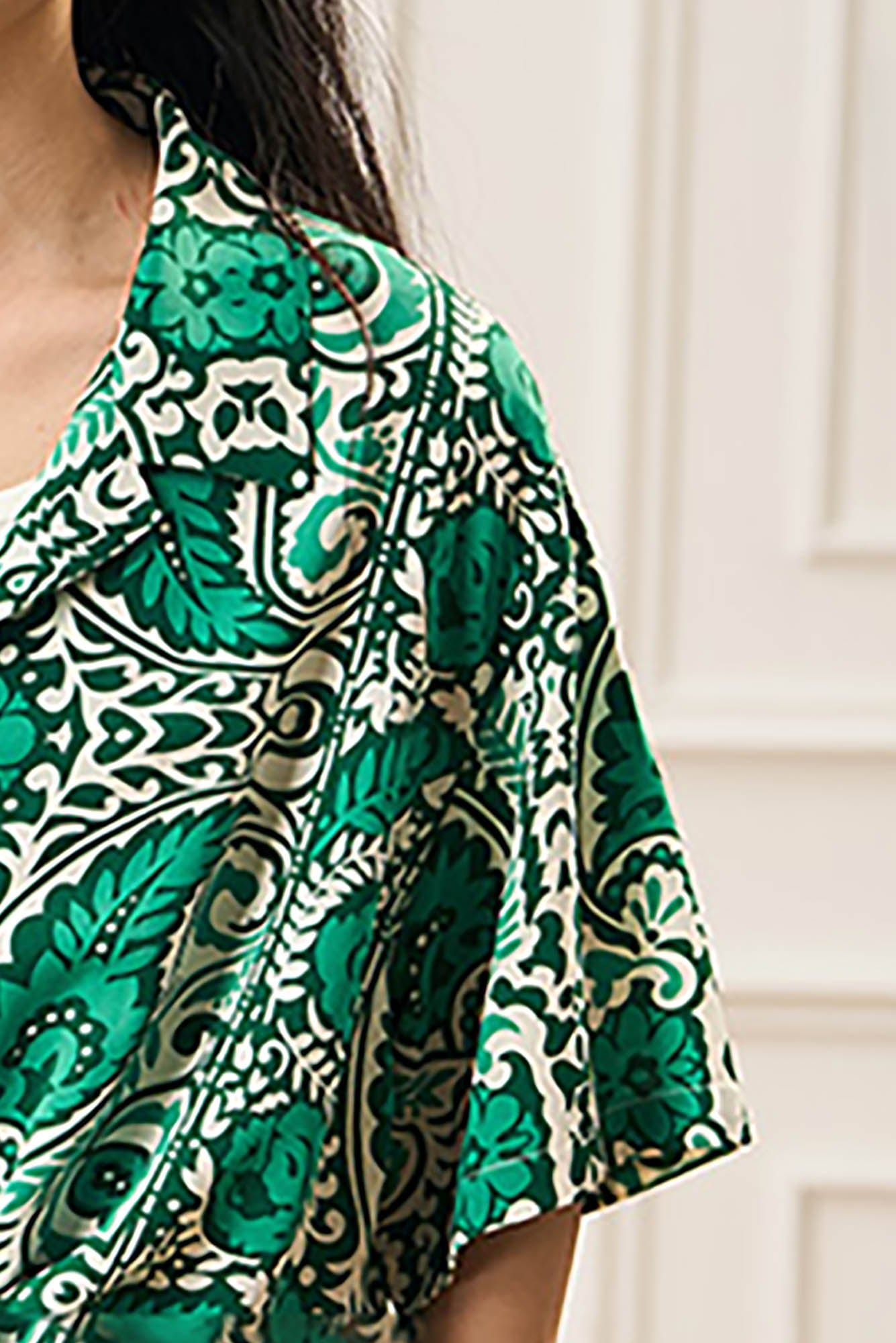 EPIC POETRY Paisley Prints Cuban Half Shirt, premium urban and streetwear designers apparel on PROJECTISR.com, EPIC POETRY