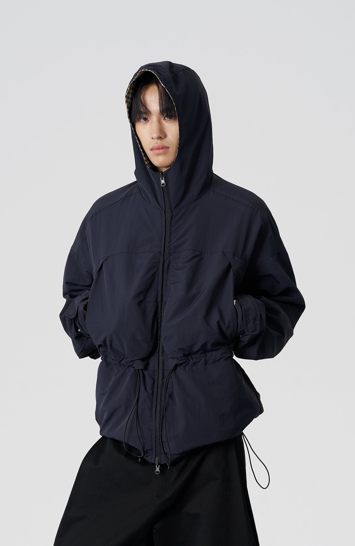 FMACM Reversible Hooded Windbreaker Jacket
