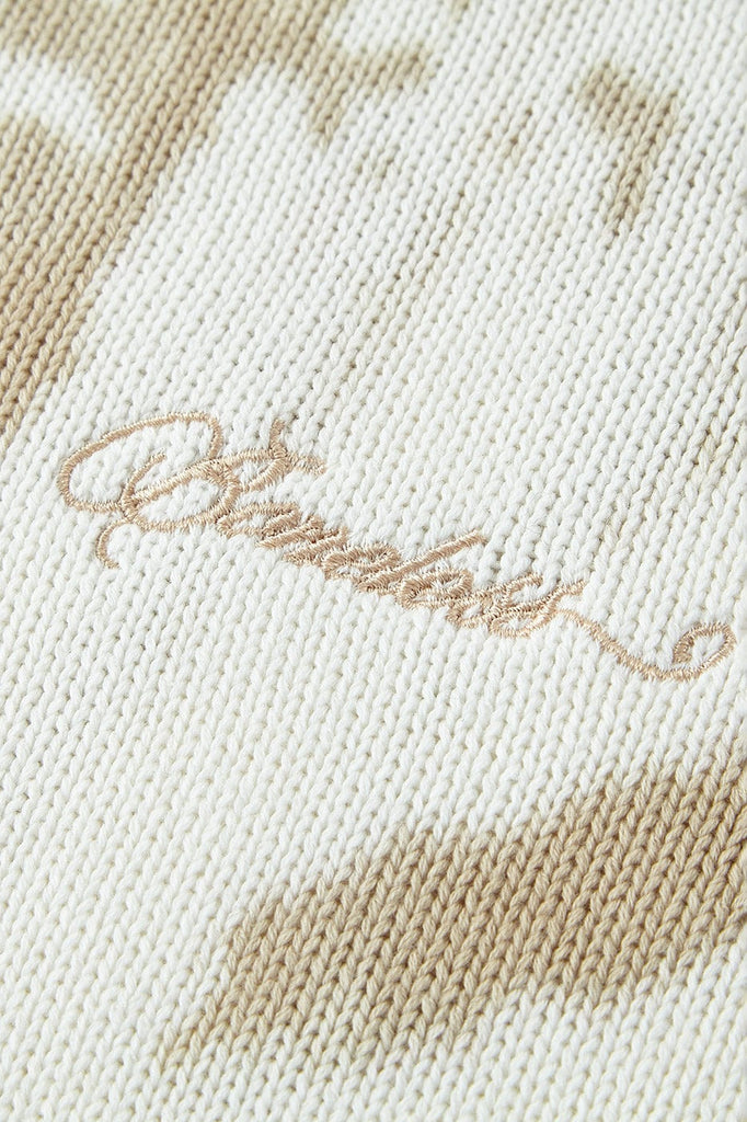 BONELESS Embroidered Logo Tie-Dye Sweater, premium urban and streetwear designers apparel on PROJECTISR.com, BONELESS