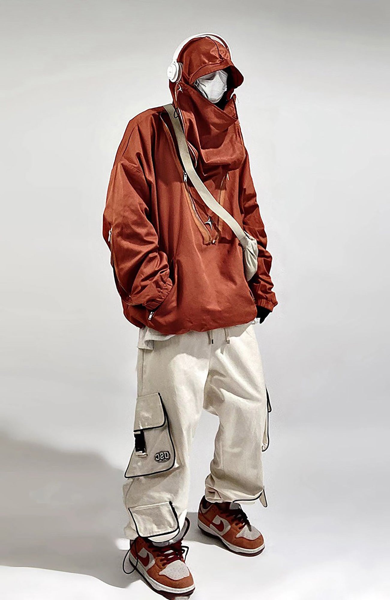 UUCSCC Utility Hooded Windbreaker Jacket