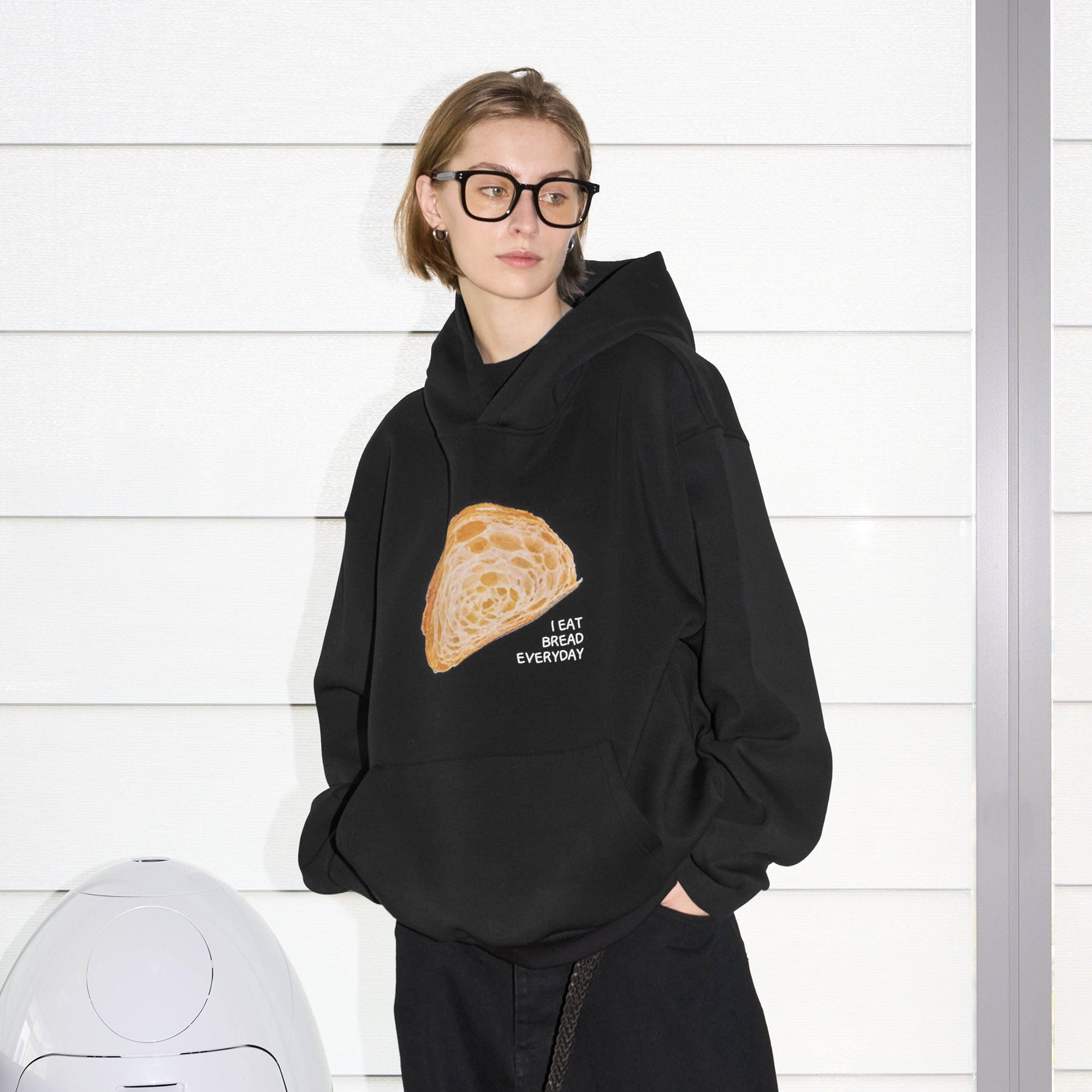 49PERCENT Bread Graphics Hoodie