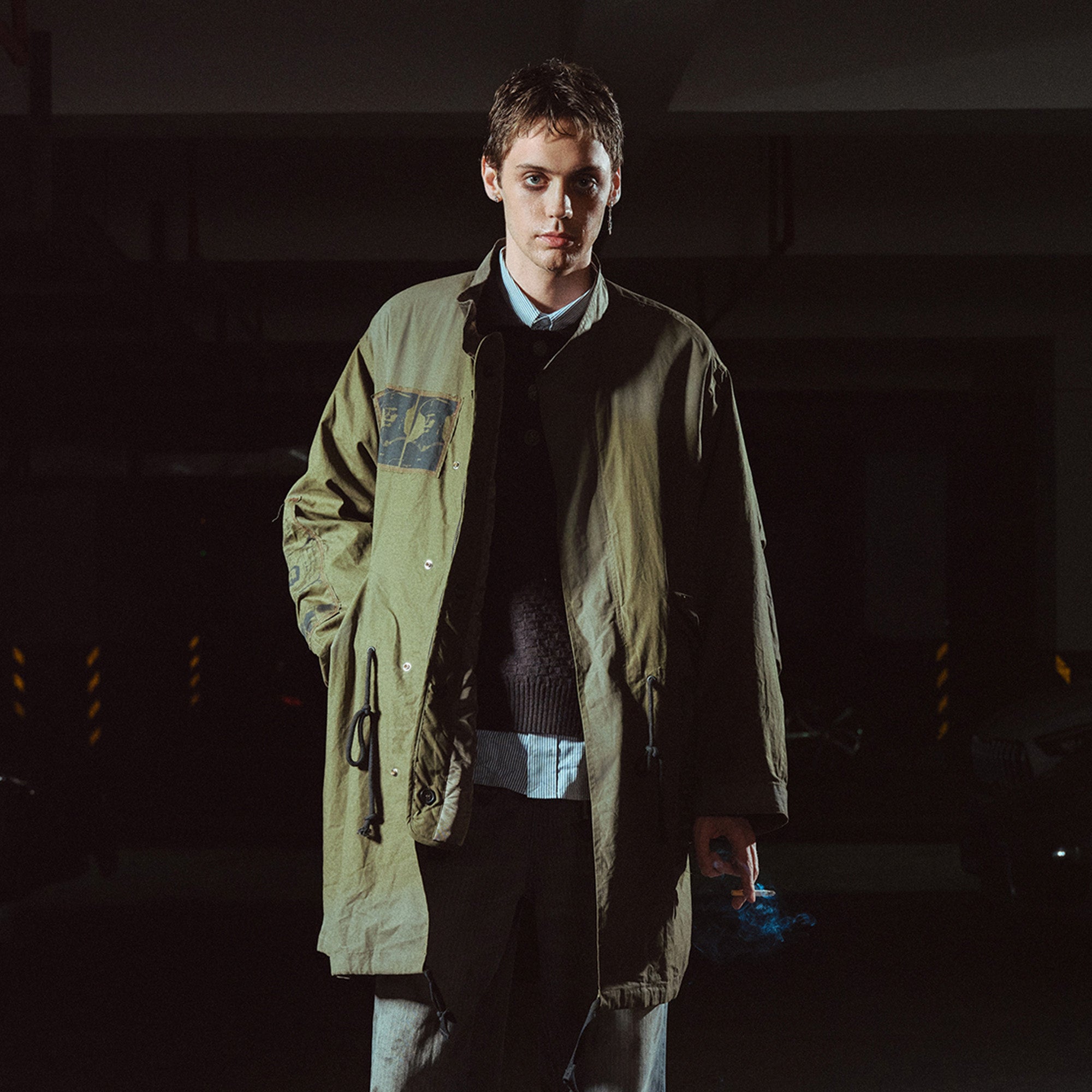 RICHILL Detachable Inner Liner Patch Parka, premium urban and streetwear designers apparel on PROJECTISR.com, RICHILL