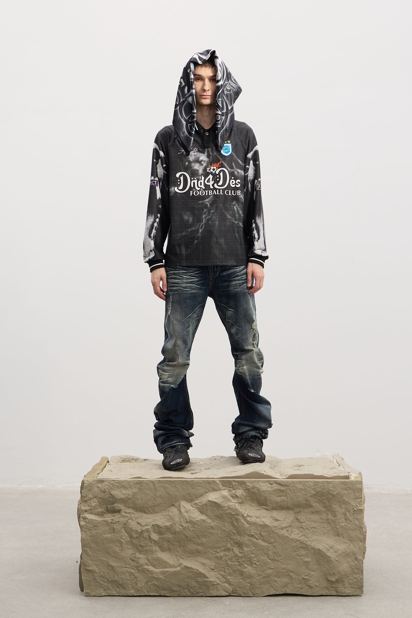 DND4DES Raging Hounds Football Jersey, premium urban and streetwear designers apparel on PROJECTISR.com, DND4DES