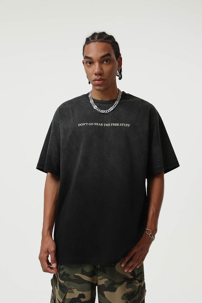 BONELESS Gradient Washed T-Shirt, premium urban and streetwear designers apparel on PROJECTISR.com, BONELESS