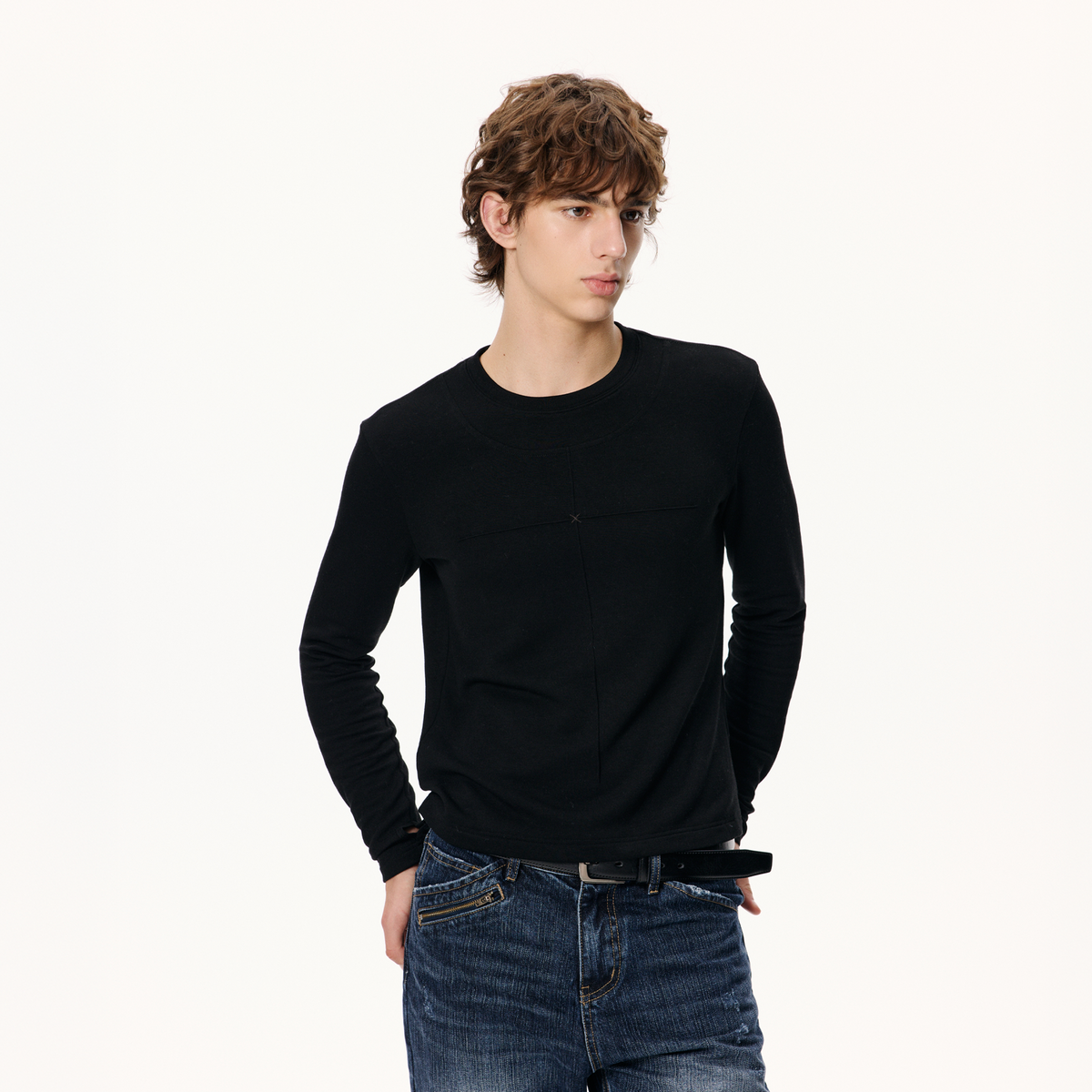 KREATE Cross Slim Long-Sleeve Tee