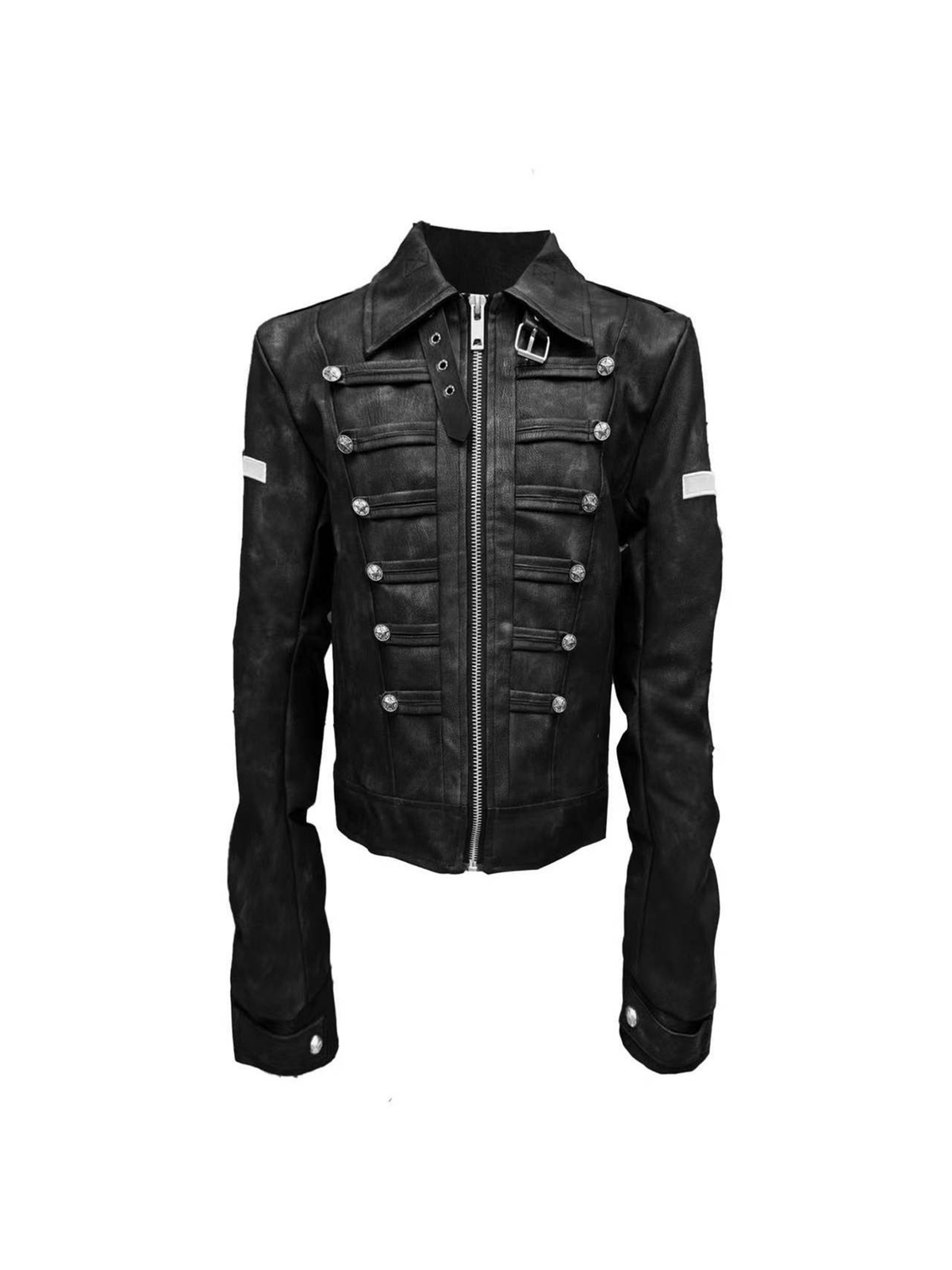 DETW Cross-Button Structured Coat