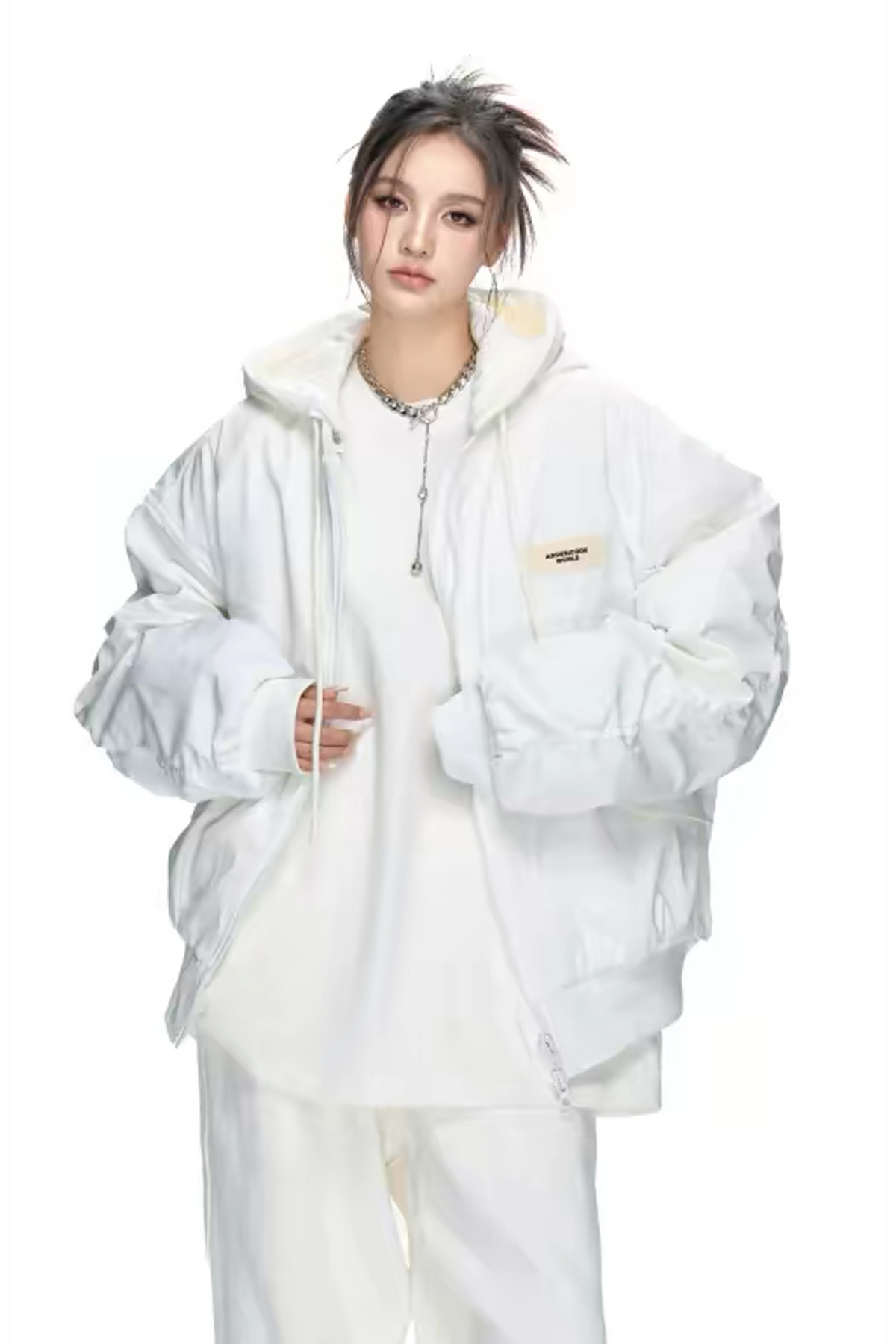ARDENCODE Utility Oversized Bomber Jacket, premium urban and streetwear designers apparel on PROJECTISR.com, ARDENCODE