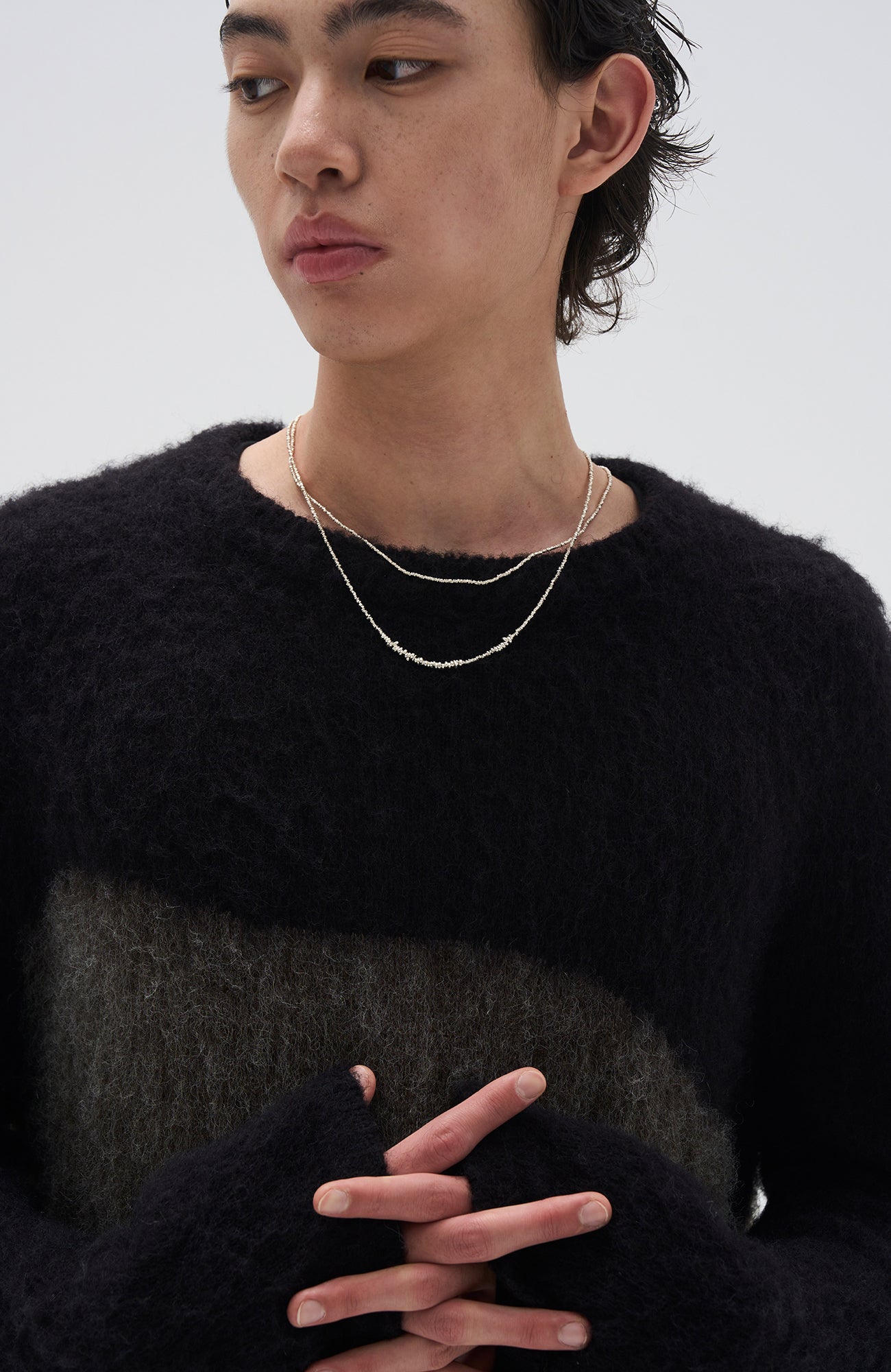 7440 37 1 Mohair Wool-Blend Sweater