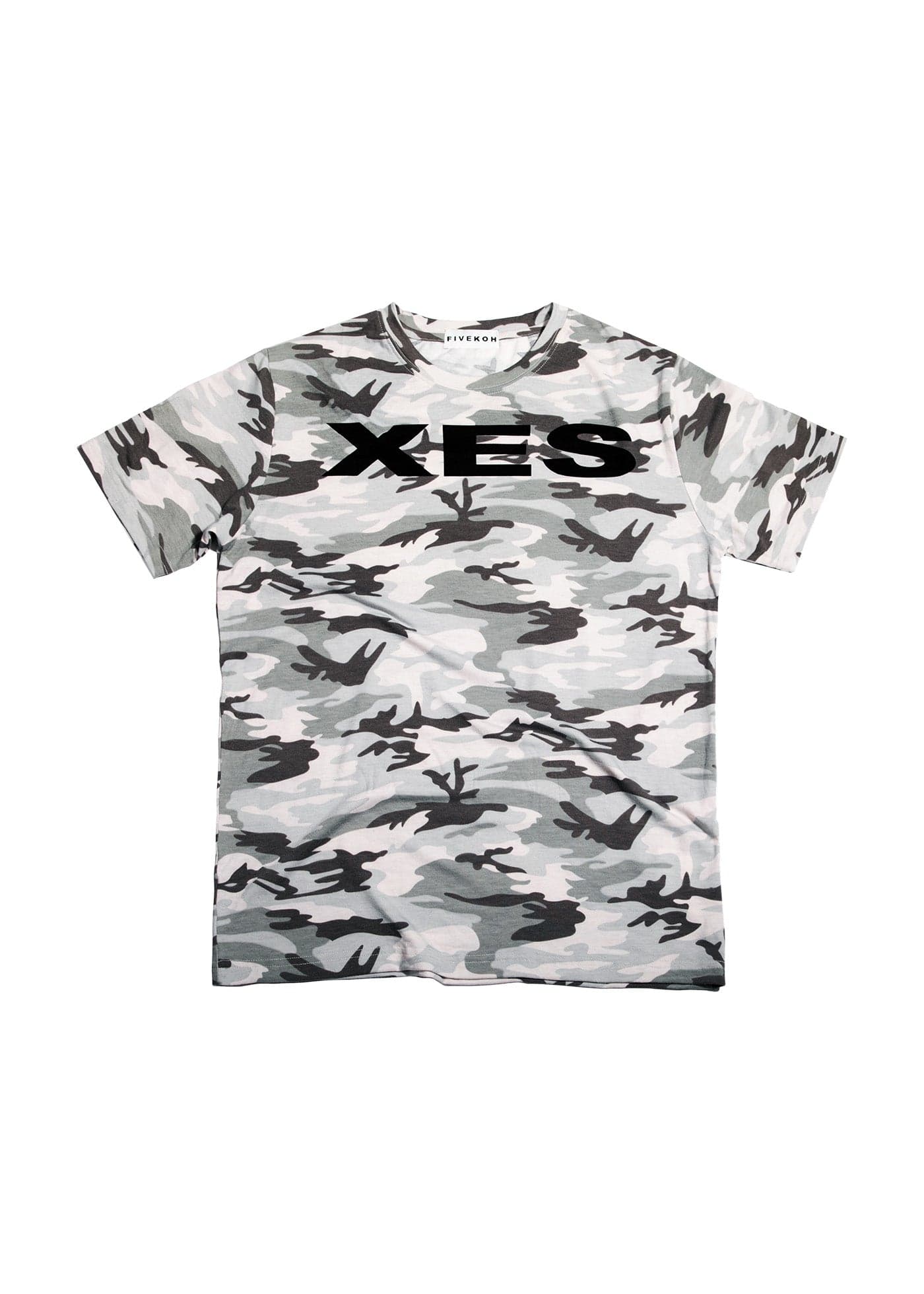 FIVEKOH XES Modern Camo Full-Print T-Shirt